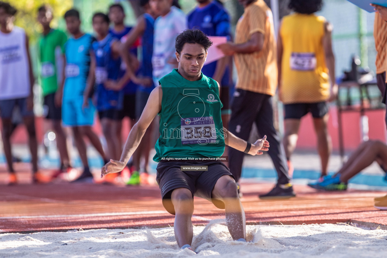 Day 1 of Inter-School Athletics Championship held in Male', Maldives on 22nd May 2022. Photos by: Nausham Waheed / images.mv