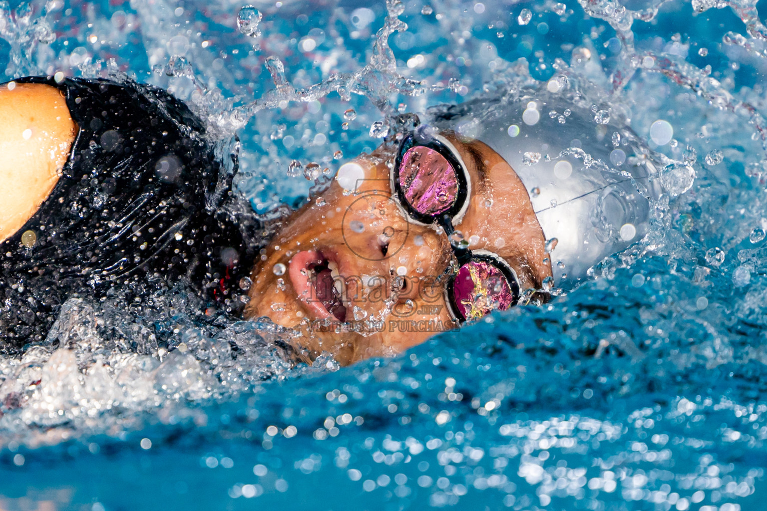 Day 6 of 20th Inter-school Swimming Competition 2024 held in Hulhumale', Maldives on Thursday, 17th October 2024. Photos: Nausham Waheed / images.mv