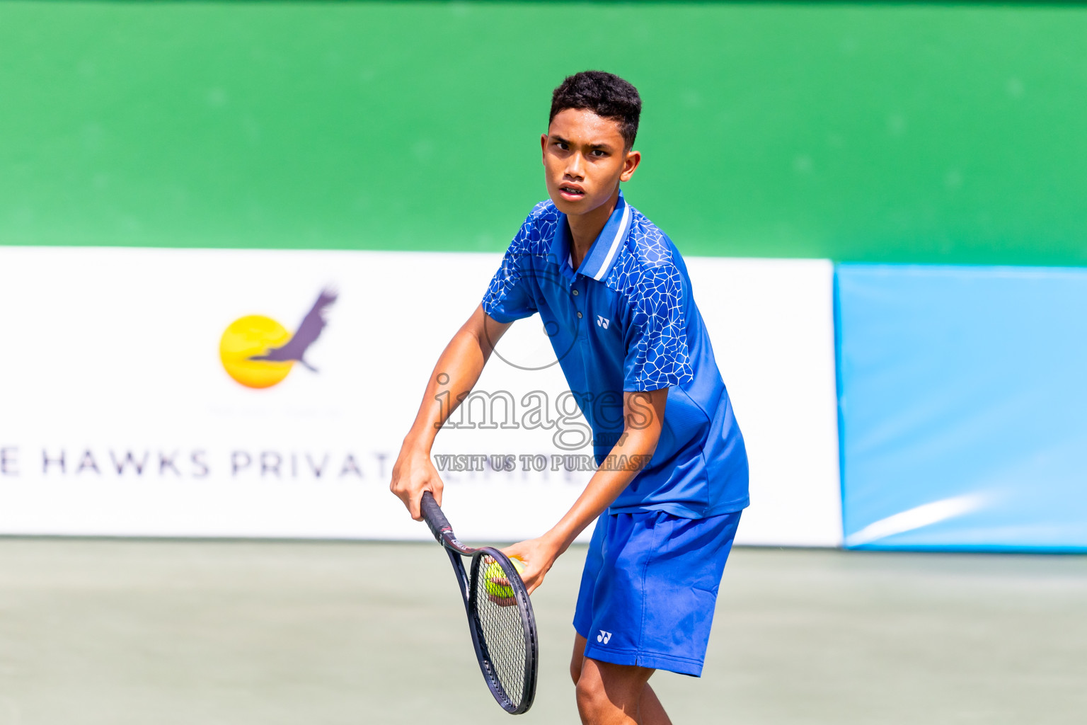 Day 4 of ATF Maldives Junior Open Tennis was held in Male' Tennis Court, Male', Maldives on Thursday, 12th December 2024. Photos: Nausham Waheed/ images.mv