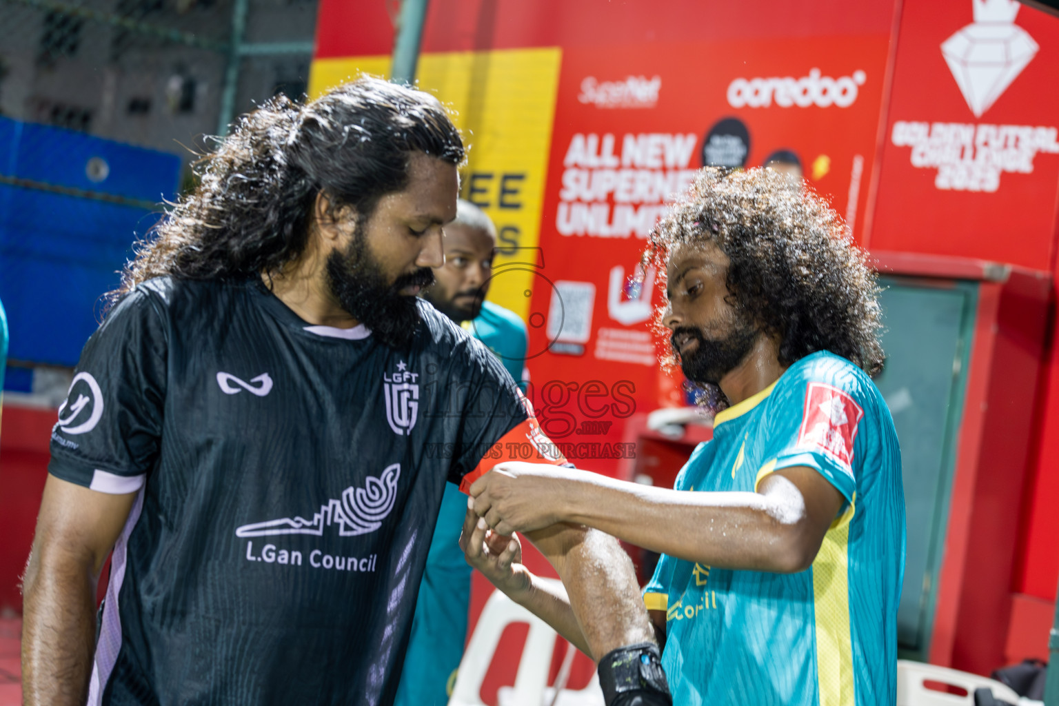 L Maavah VS L Gan in Day 8 of Golden Futsal Challenge 2025 was held on Sunday, 12th January 2025, in Hulhumale', Maldives
Photos: Ismail Thoriq / images.mv
