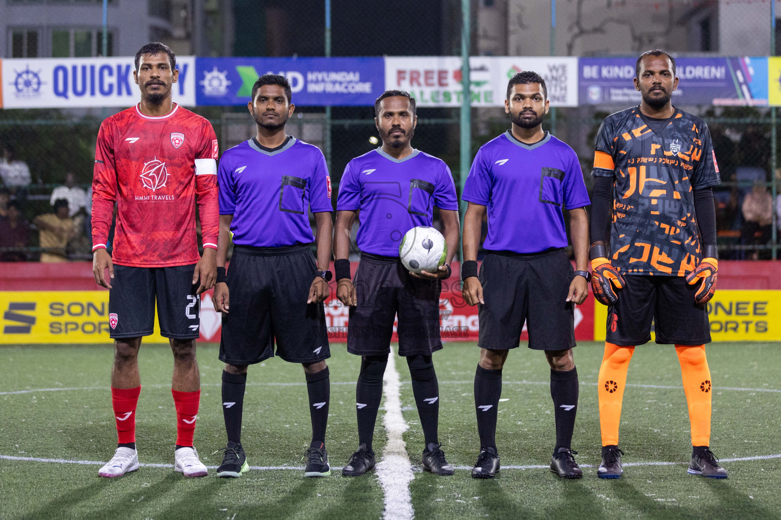 ADh Mahibadhoo vs ADh Hangnaameedhoo in Day 7 of Golden Futsal Challenge 2024 was held on Saturday, 20th January 2024, in Hulhumale', Maldives Photos: Nausham Waheed / images.mv