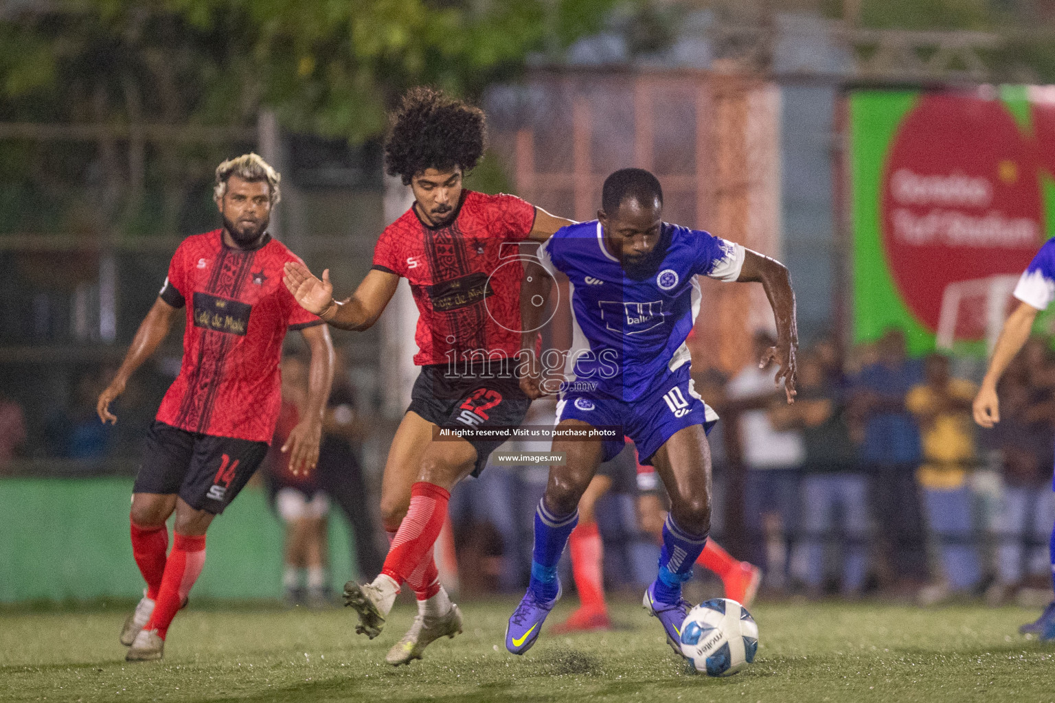 Club Teenage vs New Radiant Sports Club in 2nd Division 2022 on 16th July 2022, held in Maafannu Turf 1, Male', Maldives Photos: Ismail Thoriq / Images.mv