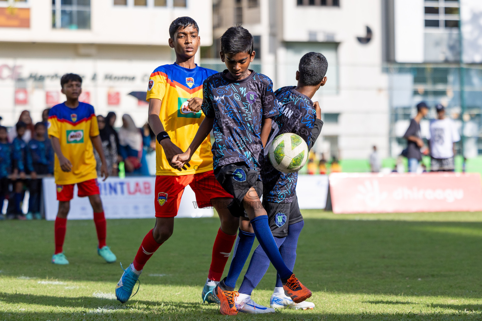 Day 1 of MILO Kids 7s Weekend 2024 held in Male, Maldives on Thursday, 17th October 2024. Photos: Shuu / images.mv