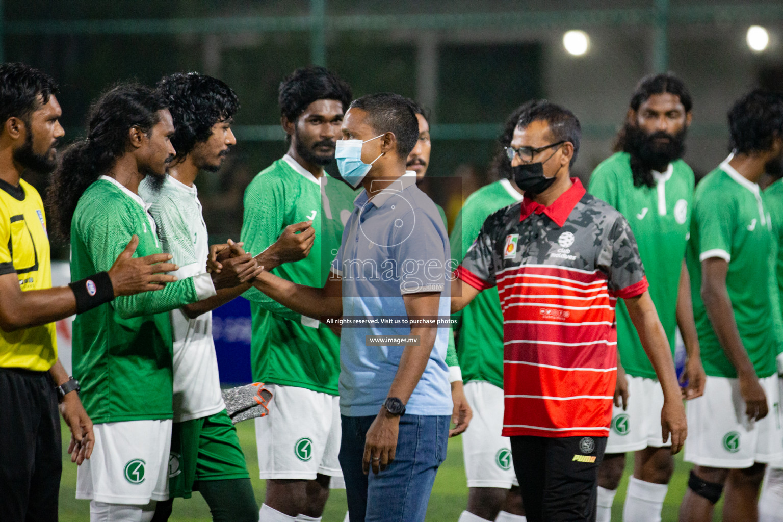 Club Maldives 2021 Round of 16 (Day 1) held at Hulhumale;, on 8th December 2021 Photos: Nasam & Simah / images.mv