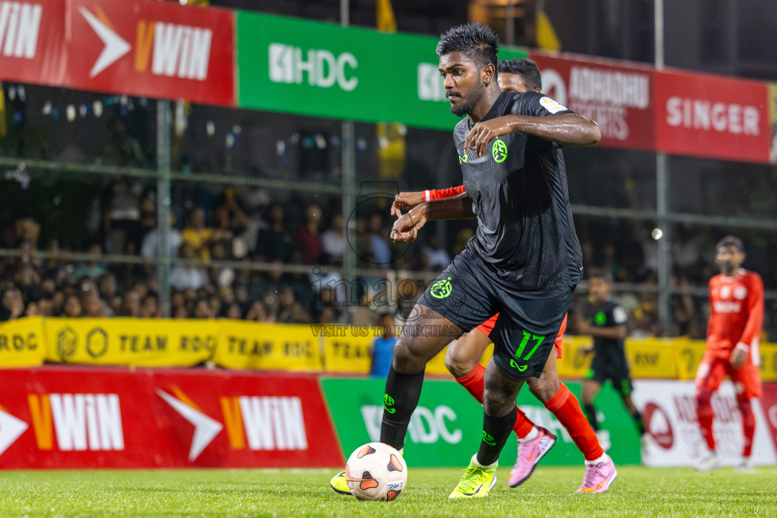 Road Recreation Club vs Club Combination SC Eydhafushi in Kings Cup Final of Club Maldives 2025 was held in Rehendhi Futsal Ground, Hulhumale', Maldives on Tuesday, 9th September 2025. Photos: Ismail Thoriq / images.mv