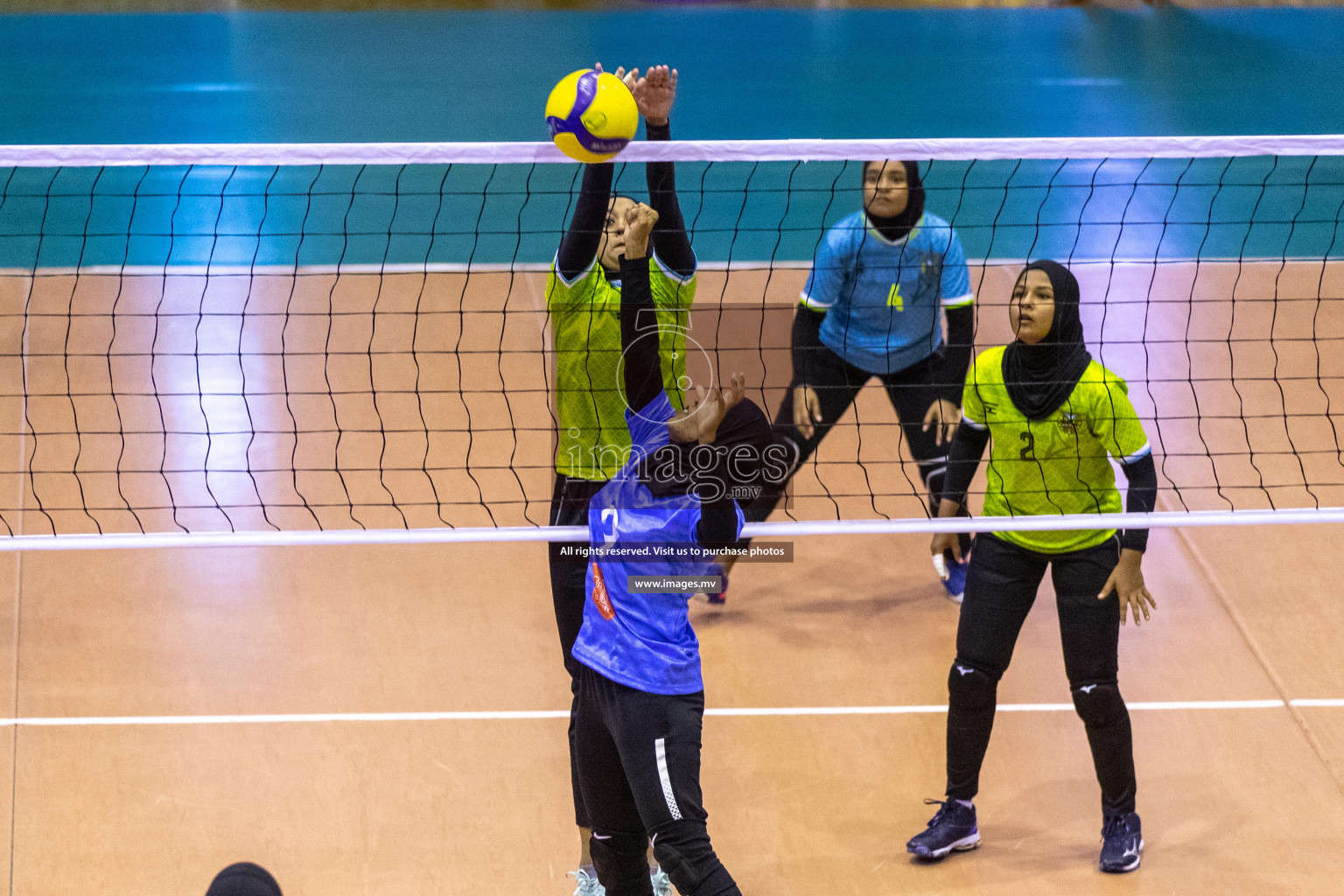 Volleyball Association Cup 2022-Women's Division-Match Day 5 was held in Male', Maldives on Friday, 27th May 2022 at Social Center Indoor Hall Photos By: Ismail Thoriq/images.mv