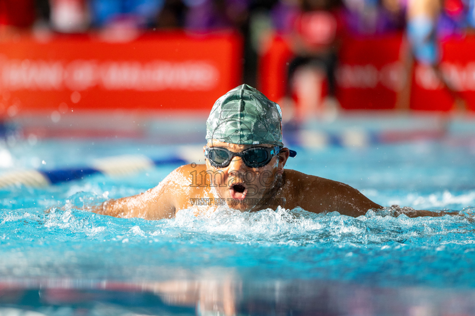 Day 1 of 20th Inter-school Swimming Competition 2024 held in Hulhumale', Maldives on Saturday, 12th October 2024. Photos: Ismail Thoriq / images.mv