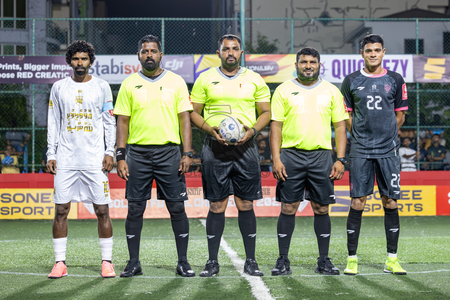 Lh Kurendhoo vs Lh Olhuvelifushi in Day 15 of Golden Futsal Challenge 2025 was held on Sunday, 19th January 2025, in Hulhumale', Maldives. Photos: Ismail Thoriq / images.mv