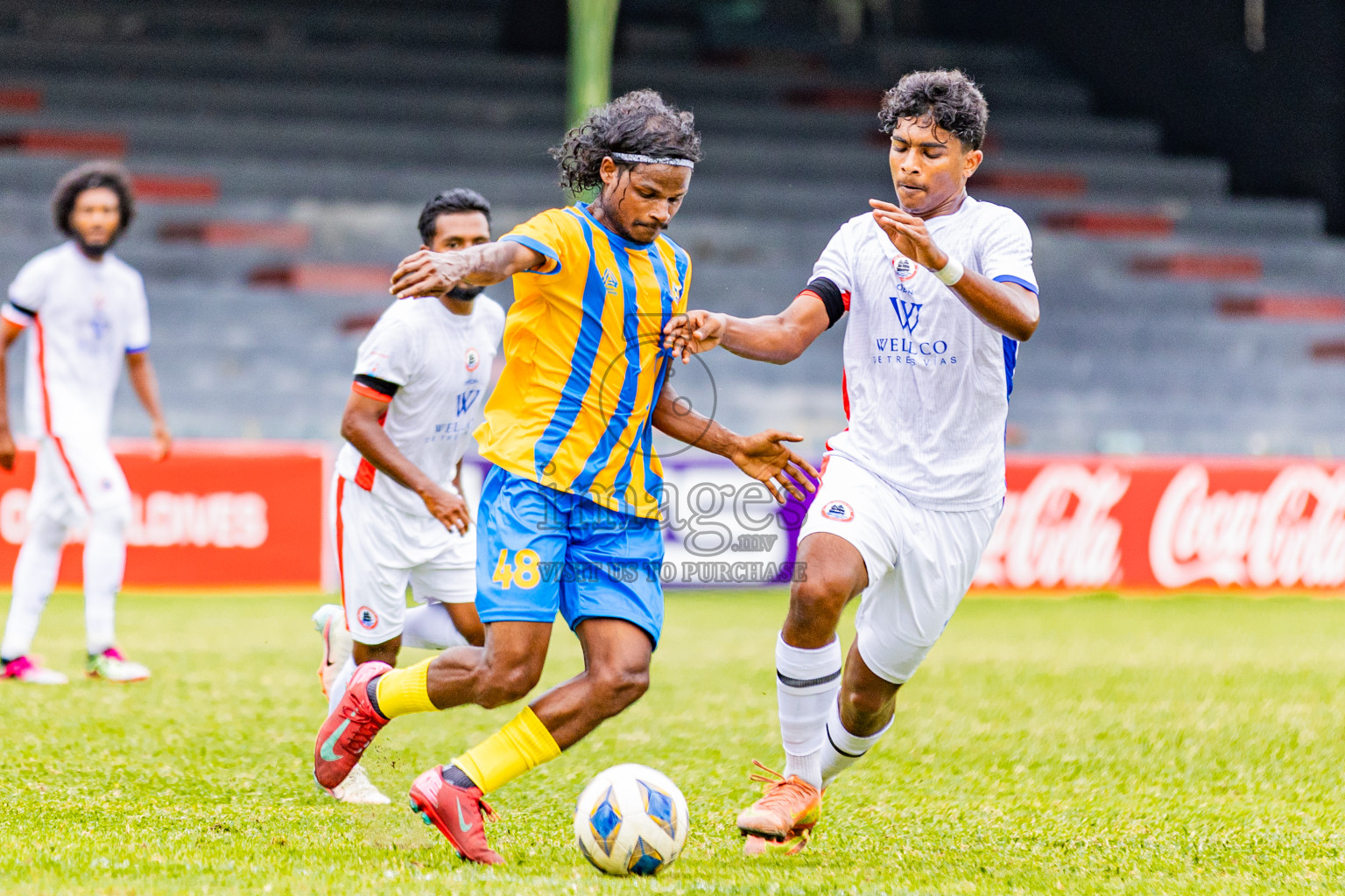 Club Valencia vs Odi Sports Club in Dhivehi Premier League 2025/26 held in National Football Stadium, Male', Maldives on Friday, 26th September 2025. Photos: Areef Adam / Images.mv