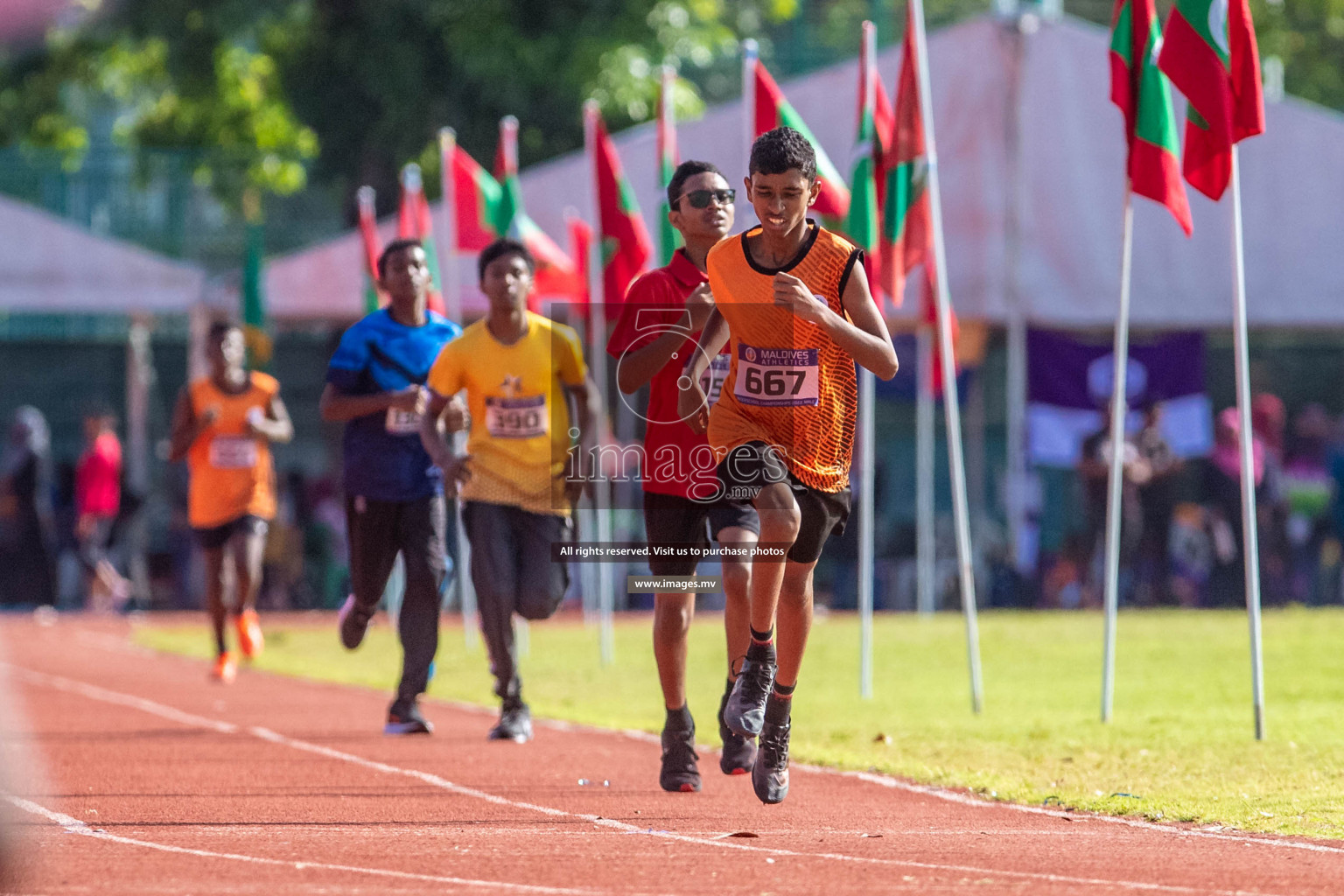 Day 2 of Inter-School Athletics Championship held in Male', Maldives on 24th May 2022. Photos by: Nausham Waheed / images.mv