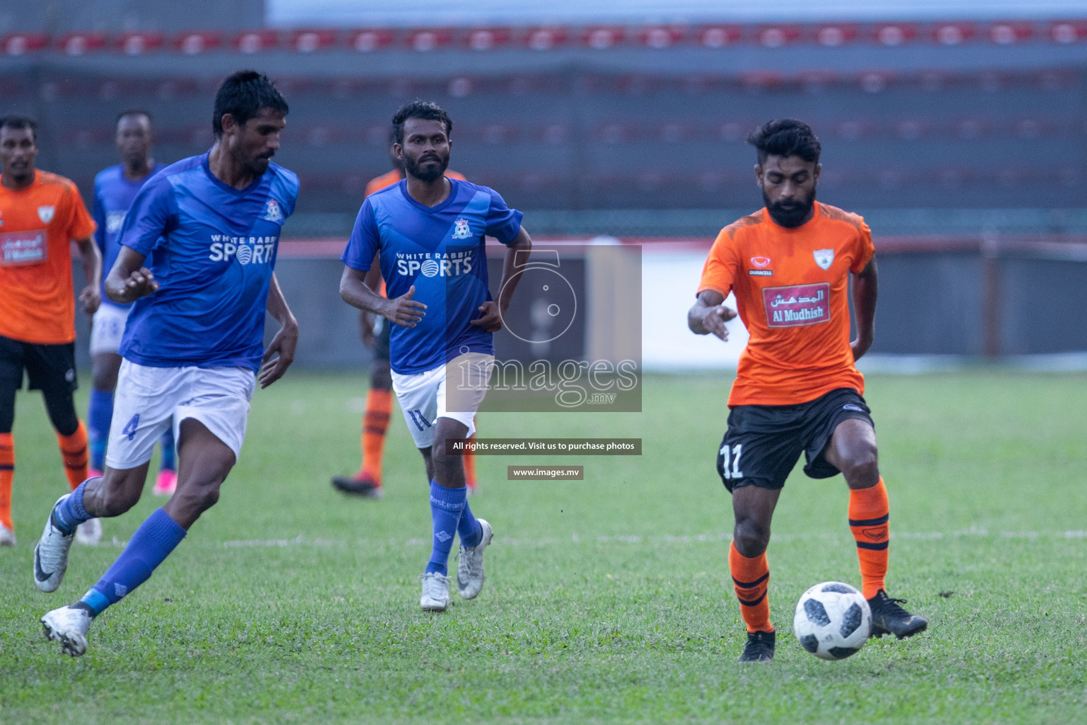 Club Eagles vs Nilandhoo FC in Dhiraagu Dhivehi Premier League held in Male', Maldives on 29th December 2019 Photos: Suadh Abdul Sattar /images.mv