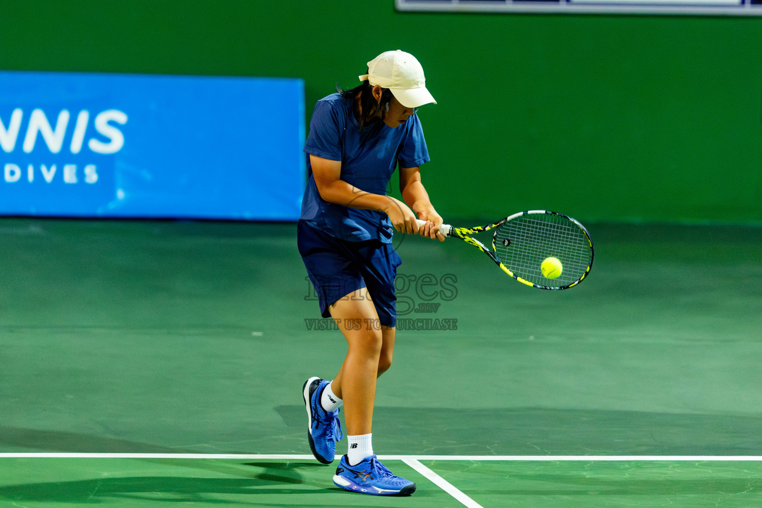 Day 7 of ATF Maldives Junior Open Tennis was held in Male' Tennis Court, Male', Maldives on Wednesday, 18th December 2024. Photos: Nausham Waheed/ images.mv