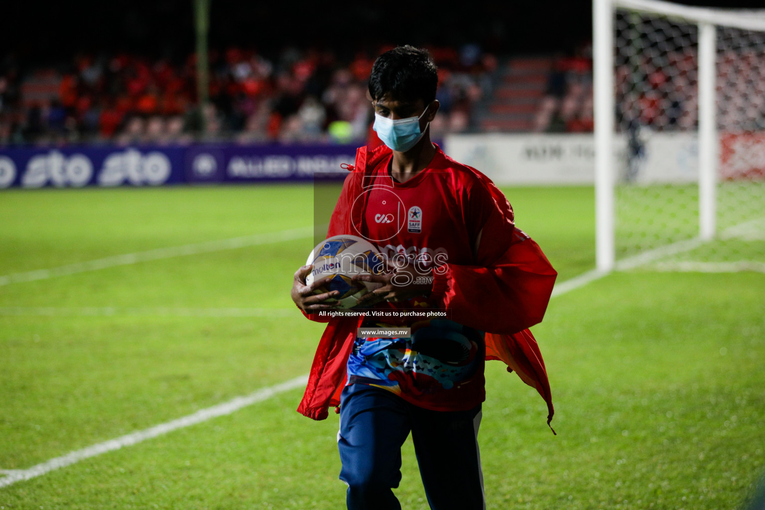 Maldives vs Nepal in SAFF Championship 2021 held on 1st October 2021 in Galolhu National Stadium, Male', Maldives