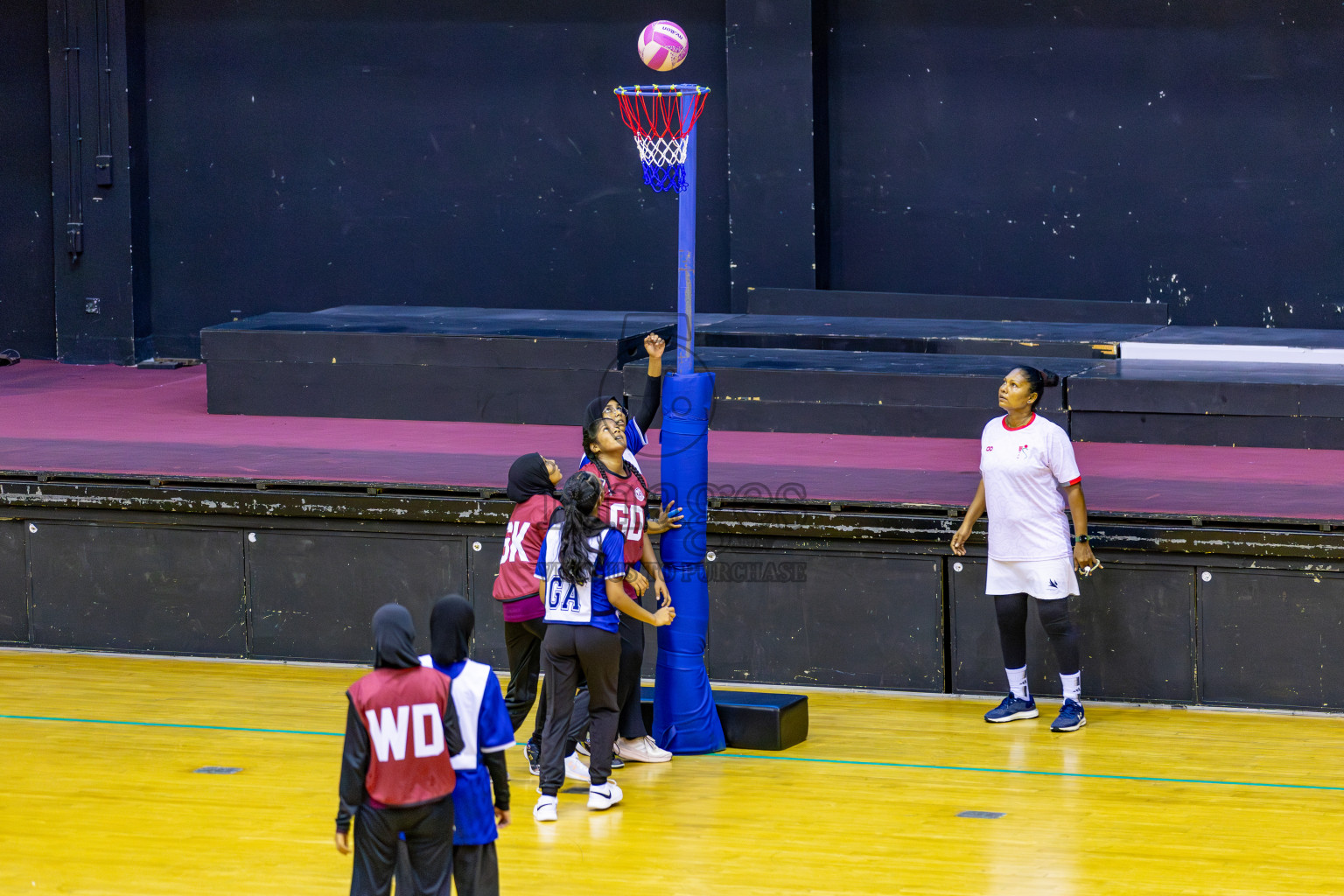 Day 9 of 26th Inter-School Netball Tournament 2025 was held in Social Center Indoor Hall on Sunday, 27th October 2025. Photos: Areef Adam / images.mv
