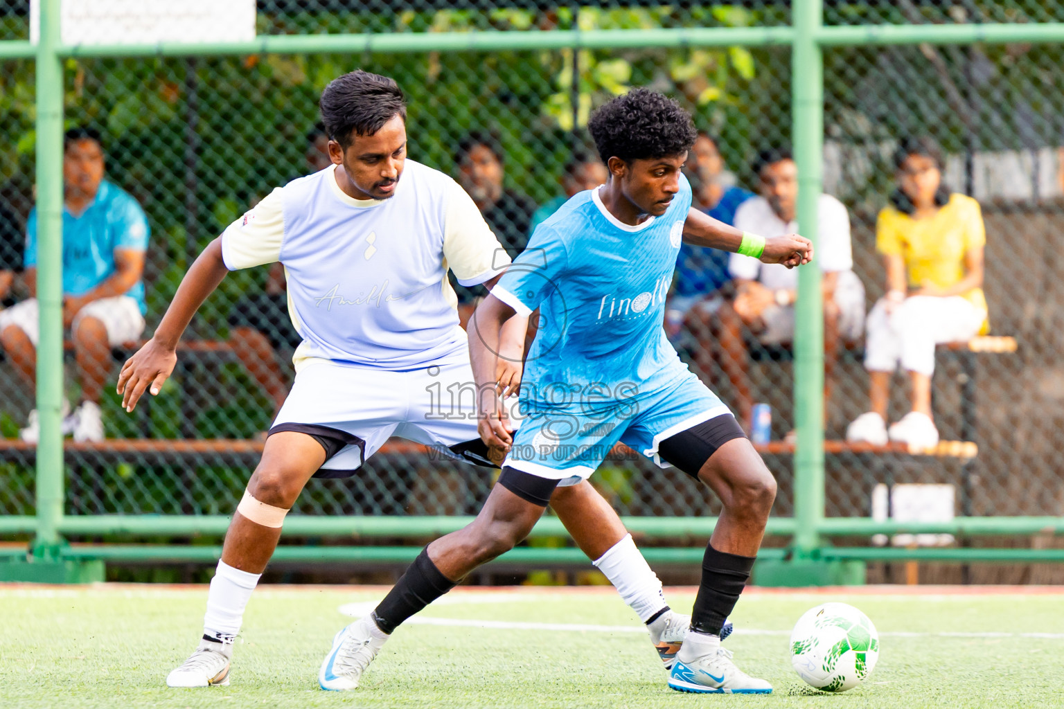Finolhu vs Amilla in Day 5 of Resort League 2025 (Baa Zone) was held on Monday, 14th July 2025 in Avani+ Fares Maldives Resort, Baa Atoll, Maldives. Photos: Nausham Waheed / images.mv