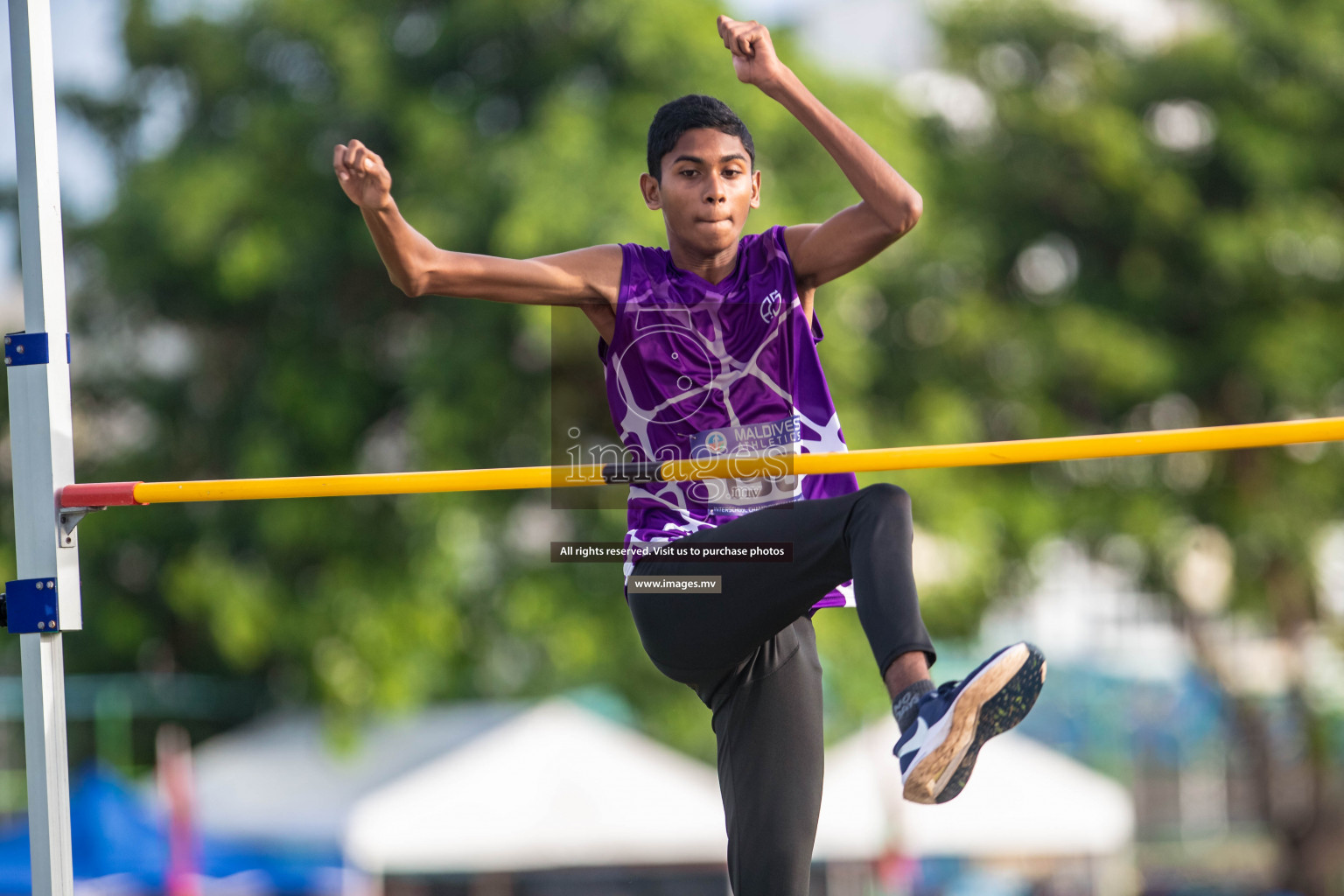 Day 2 of Inter-School Athletics Championship held in Male', Maldives on 24th May 2022. Photos by: Nausham Waheed / images.mv