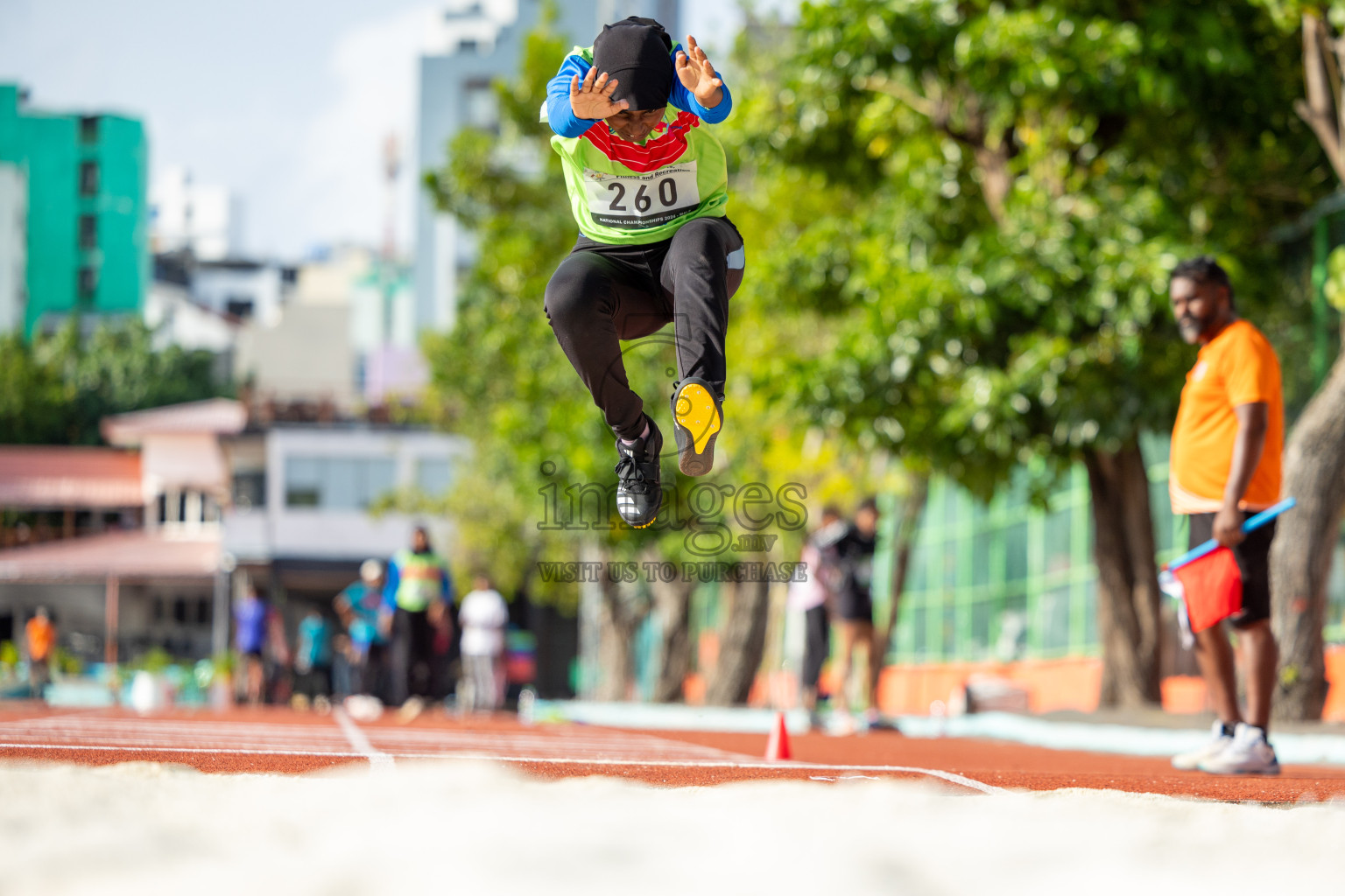 Day 2 of 33rd National Athletics Championship was held in Ekuveni Track at Male', Maldives on Friday, 6th September 2024.
Photos: Ismail Thoriq  / images.mv