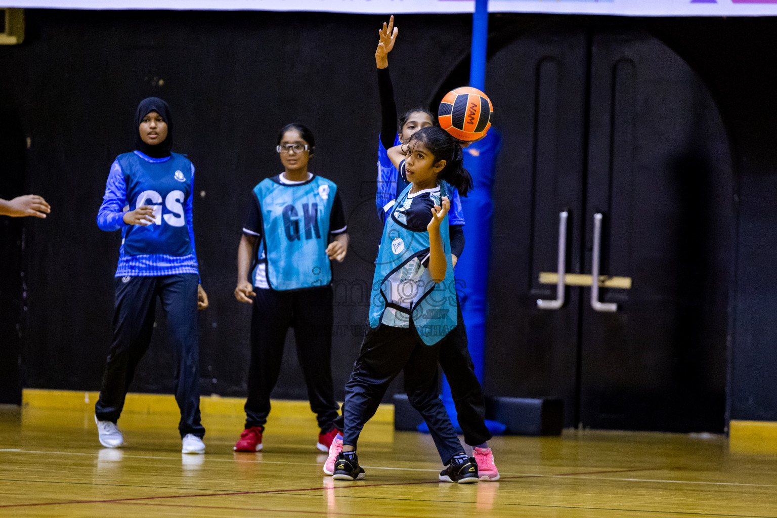 Day 2 of 25th Inter-School Netball Tournament was held in Social Center at Male', Maldives on Saturday, 10th August 2024. Photos: Nausham Waheed / images.mv