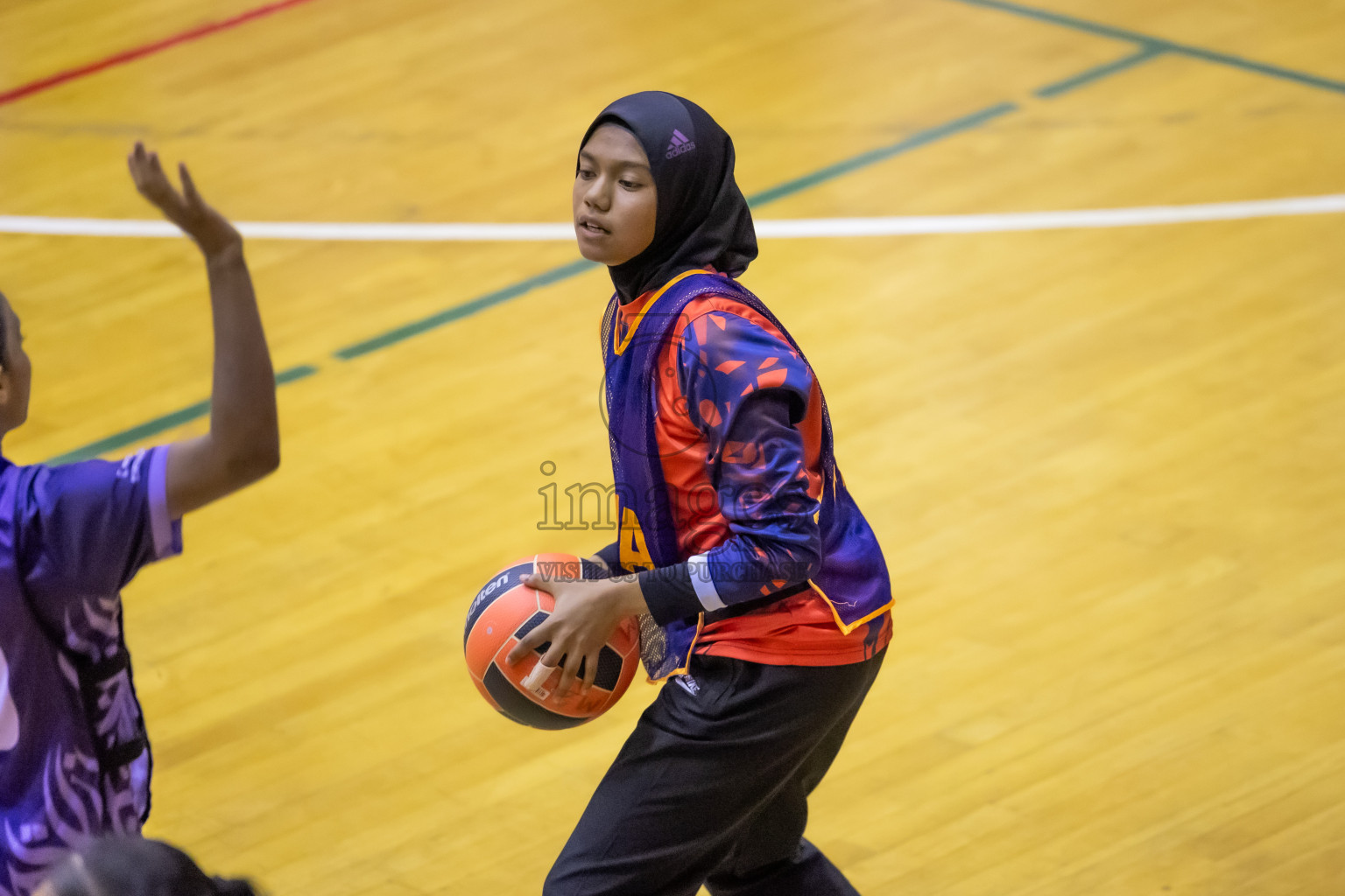 Day 11 of 25th Inter-School Netball Tournament was held in Social Center at Male', Maldives on Wednesday, 21st August 2024.