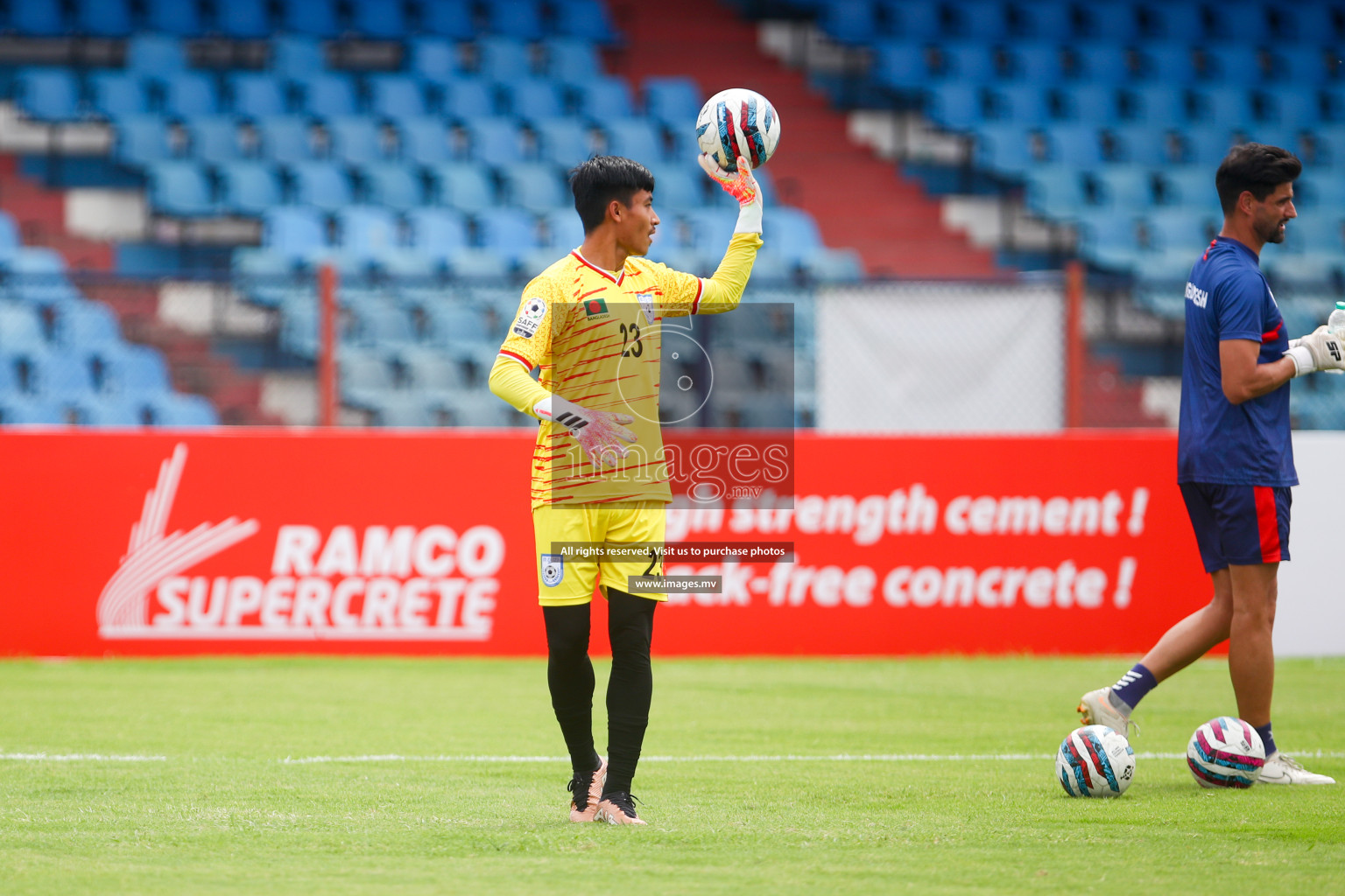 Bangladesh vs Maldives in SAFF Championship 2023 held in Sree Kanteerava Stadium, Bengaluru, India, on Saturday, 25th June 2023. Photos: Nausham Waheed, Hassan Simah / images.mv