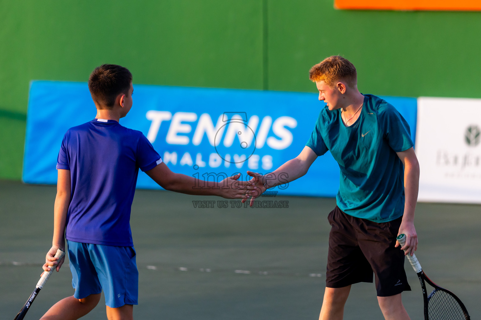 Day 2 of ATF Maldives Junior Open Tennis was held in Male' Tennis Court, Male', Maldives on Tuesday, 10th December 2024. Photos: Nausham Waheed / images.mv