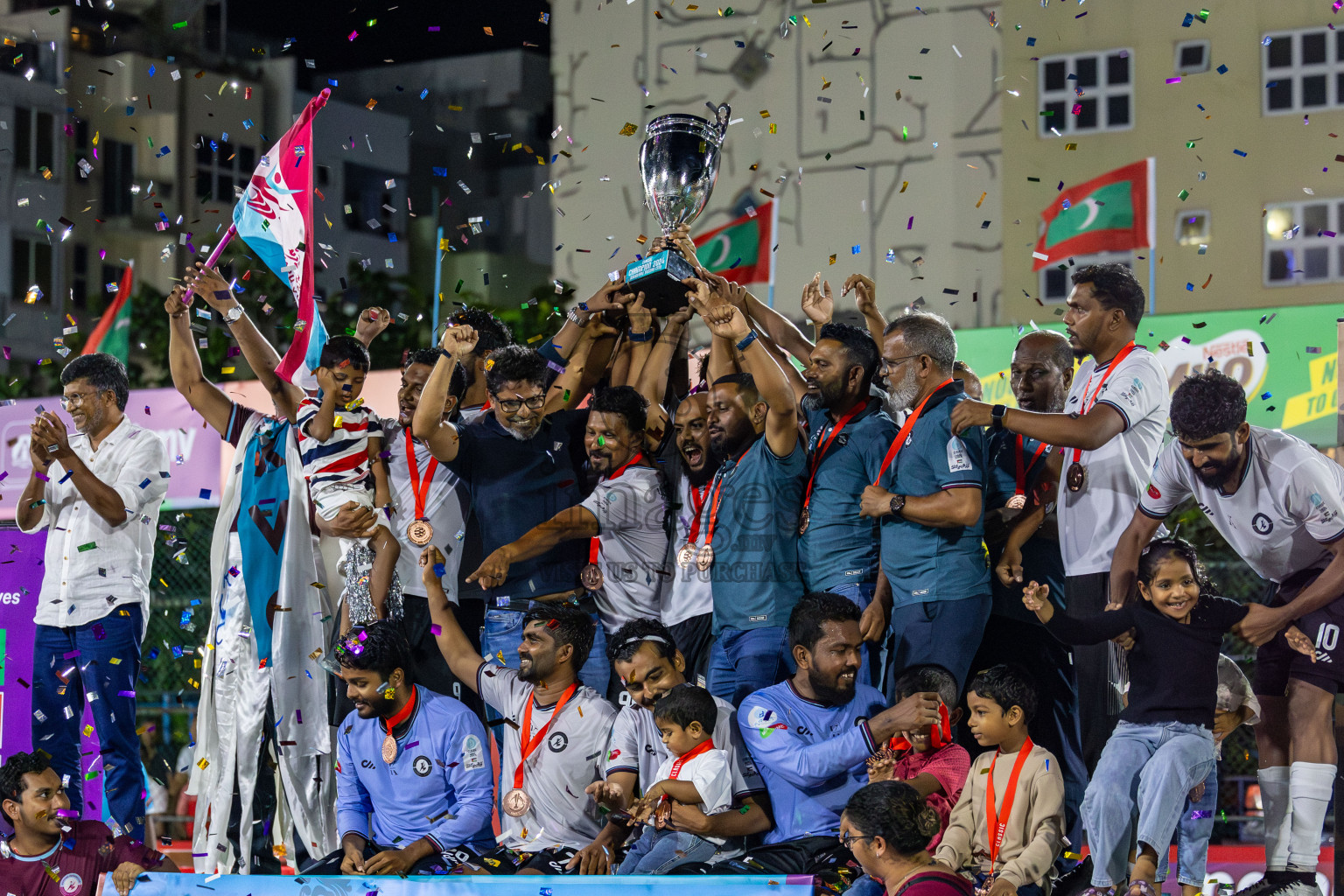 Finals of Classic of Club Maldives 2024 held in Rehendi Futsal Ground, Hulhumale', Maldives on Sunday, 22nd September 2024. Photos: Mohamed Mahfooz Moosa / images.mv