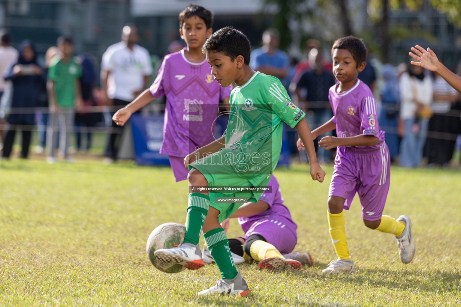 Day 4 of Nestle Kids Football Fiesta, held in Henveyru Football Stadium, Male', Maldives on Saturday, 14th October 2023
Photos: Mohamed Mahfooz Moosa, Hassan Simah / images.mv