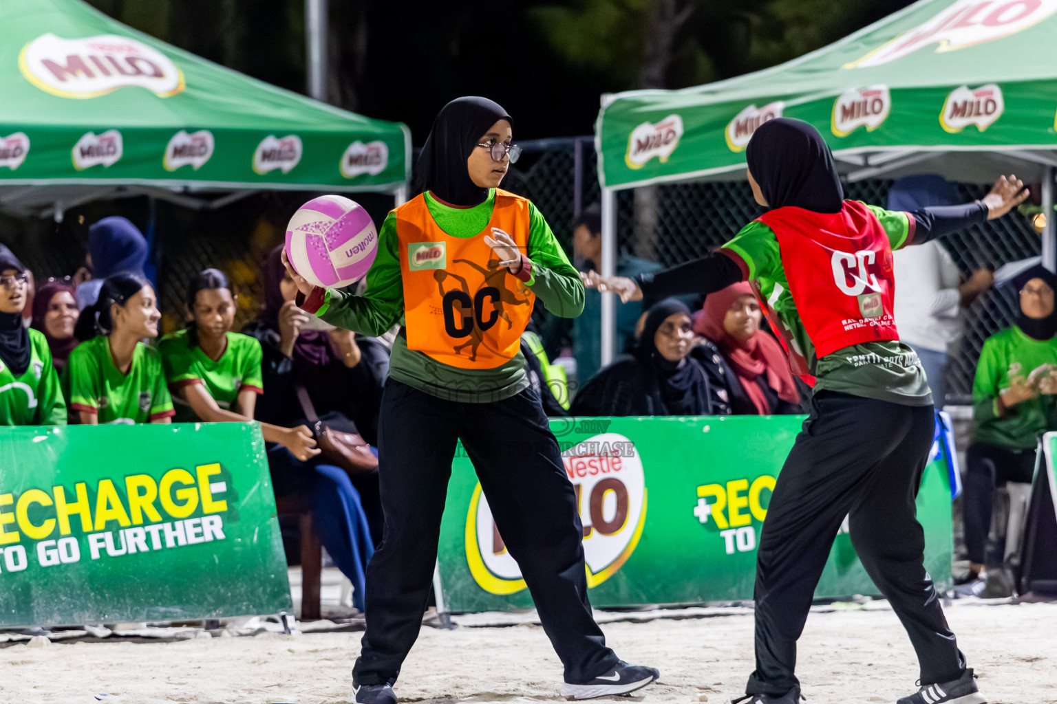 Day 2 of MILO Netball Fest 2025 was held in Cental Park, Hulhumale', Maldives on Friday, 21st November 2025. Photos: Nausham Waheed / images.mv