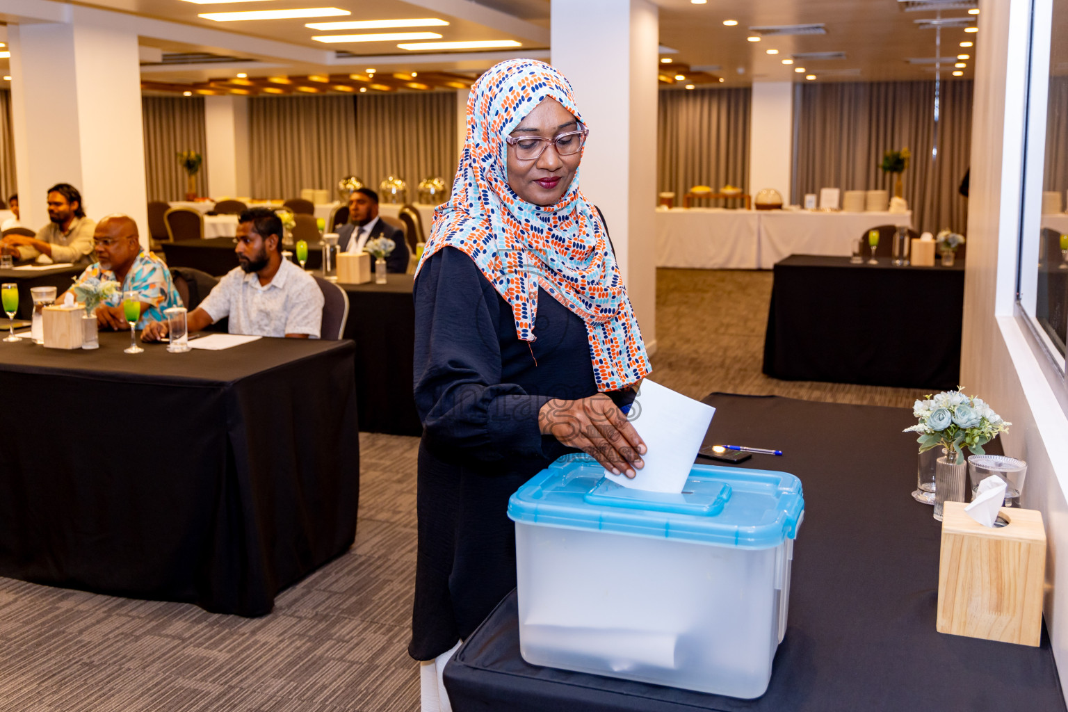 Extraordinary Athletics Congress 2024 was held on Friday, 24th May 2024, in Male', Maldives Photos: Nausham Waheed / images.mv