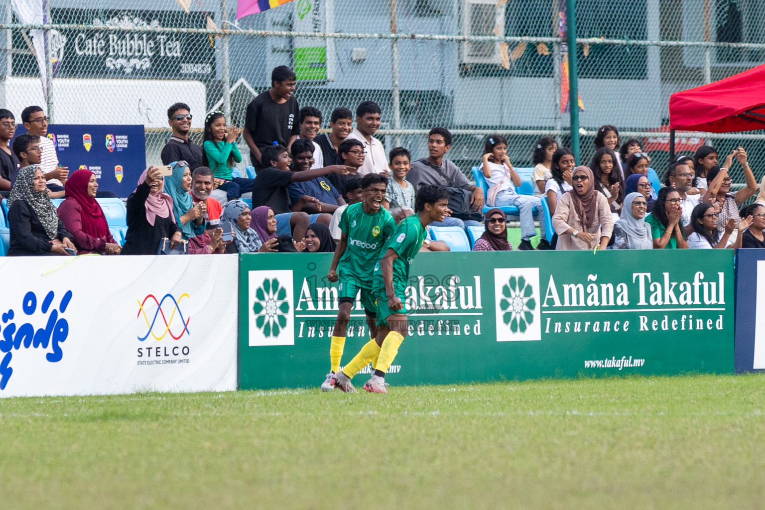 Eagles vs Maziya SRC(U16) in Day 8 of Dhivehi Youth League 2024 held at Henveiru Stadium on Monday, 2nd December 2024. Photos: Mohamed Mahfooz Moosa / Images.mv