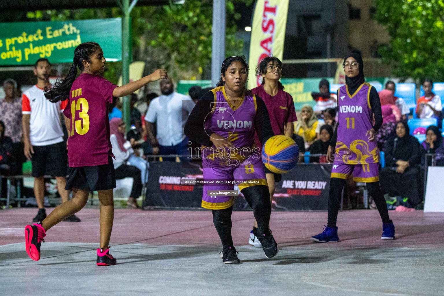 Day4 of Slamdunk by Sosal on 15th April 2023 held in Male'. Photos: Nausham waheed /images.mv