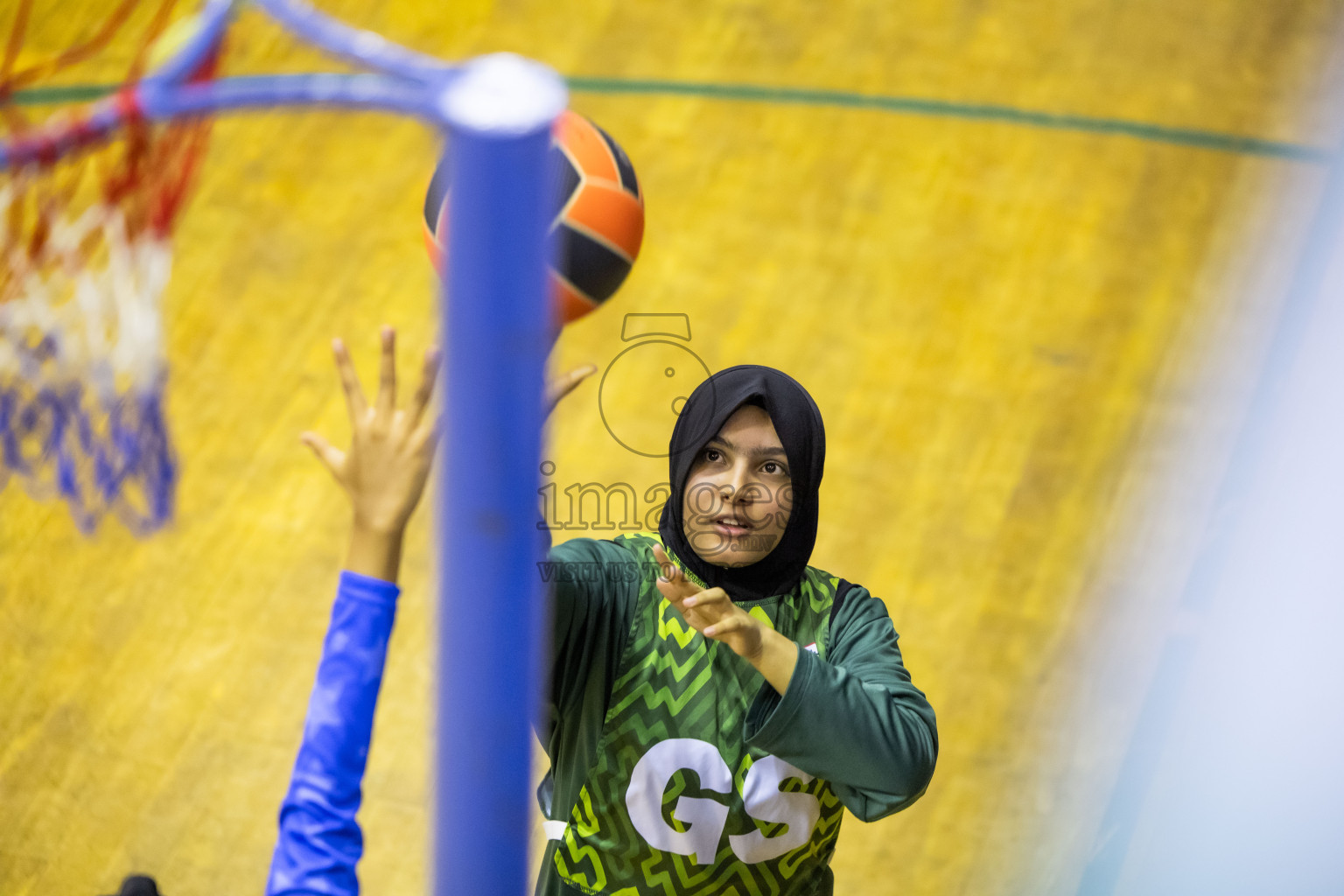 Day 8 of 25th Inter-School Netball Tournament was held in Social Center at Male', Maldives on Sunday, 18th August 2024.