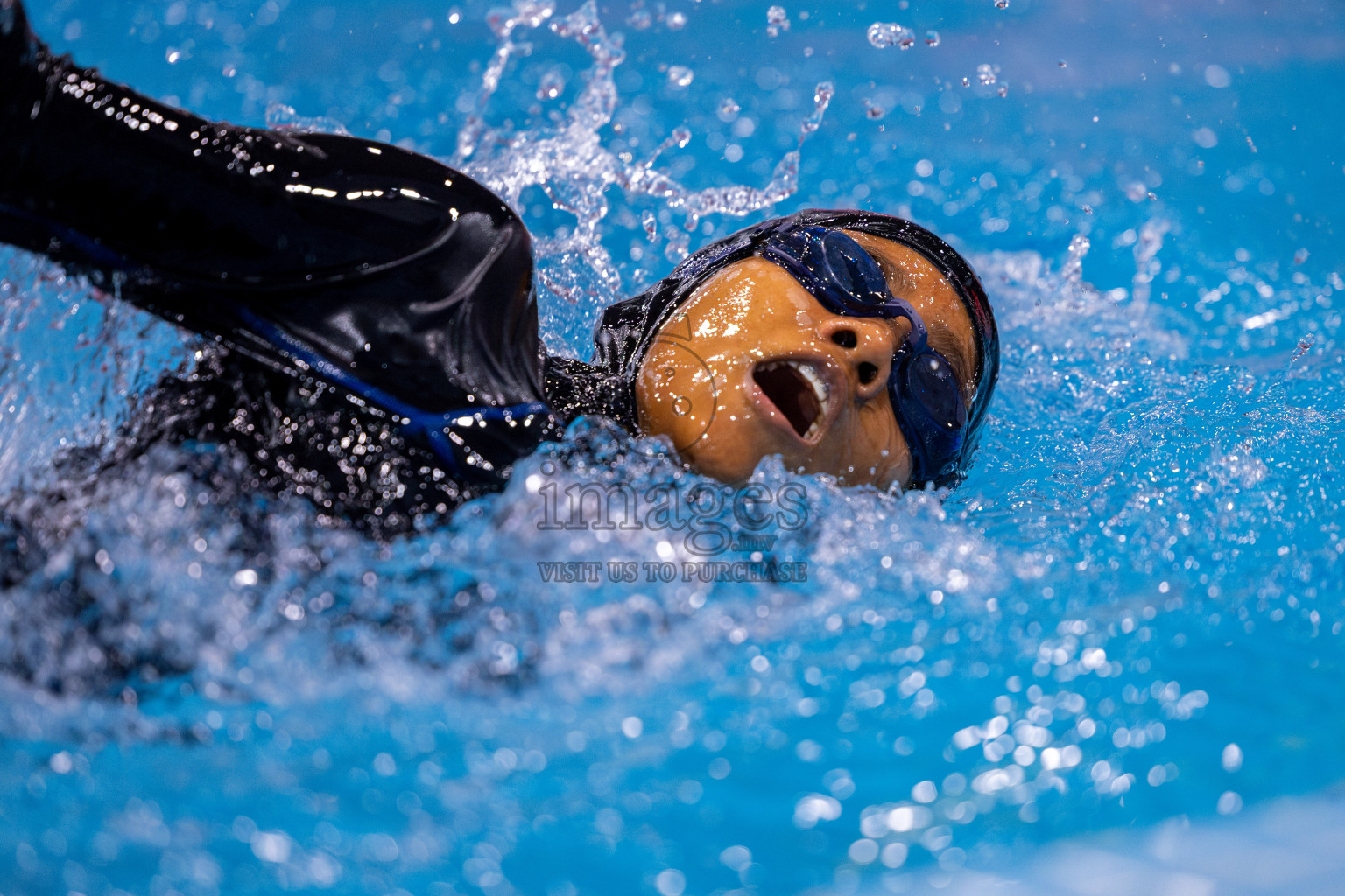 Day 2 of BML 21st Interschool Swimming Competition 2025 was held in Hulhumale' Swimming Pool, Hulhumale', Maldives on Sunday, 12th October 2025. Photos: Ismail Thoriq / images.mv