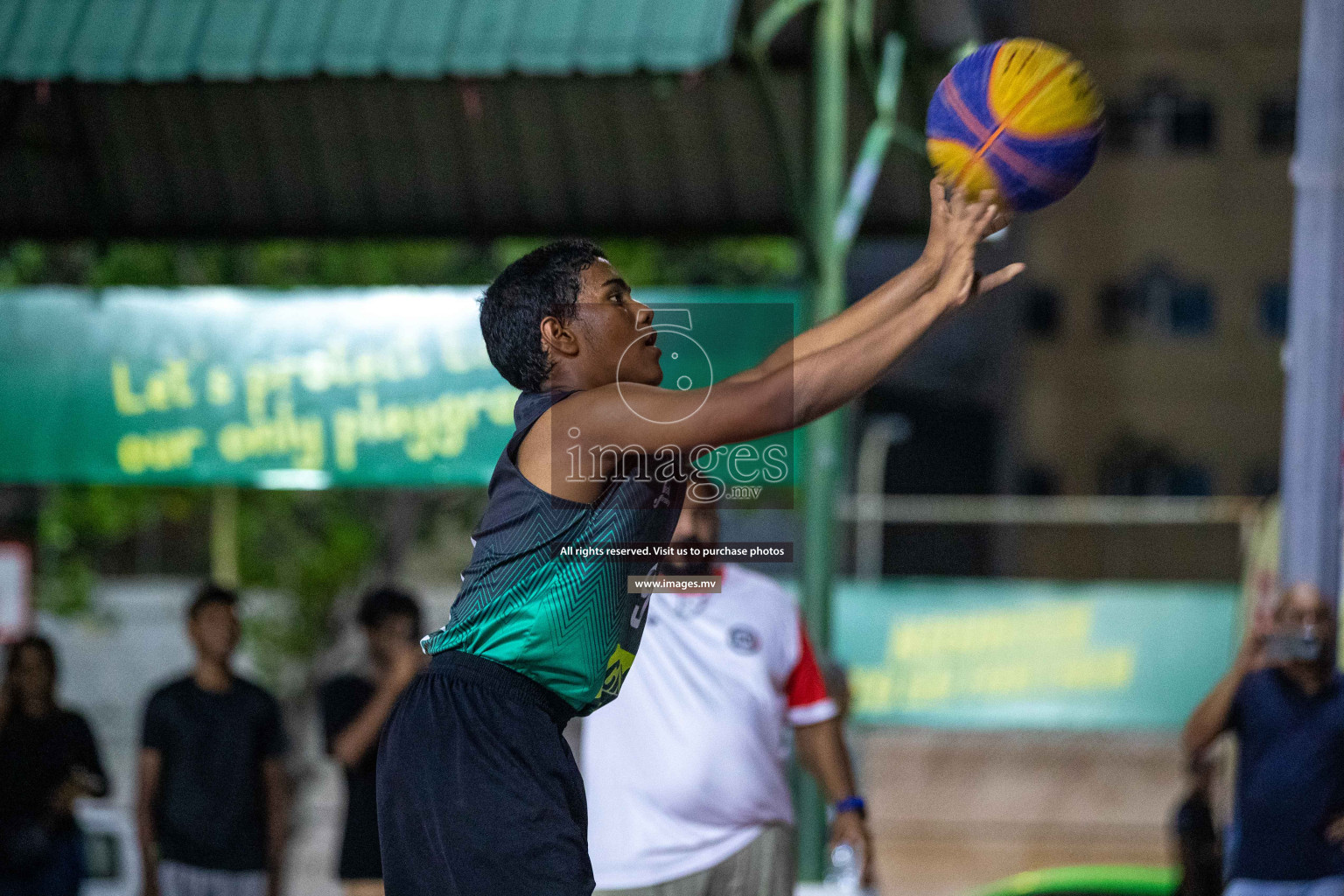 Day4 of Slamdunk by Sosal on 15th April 2023 held in Male'. Photos: Nausham waheed /images.mv