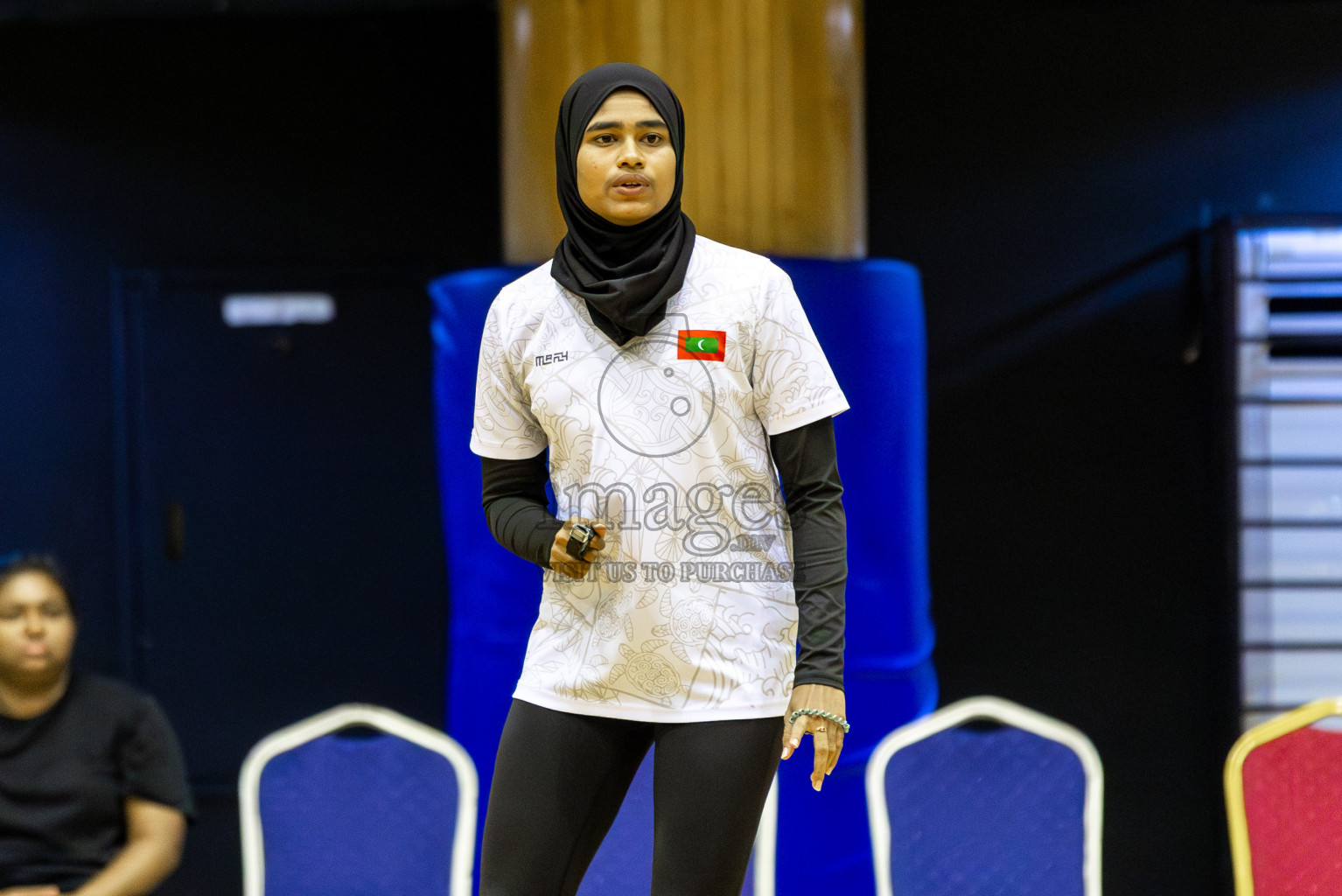 FIONTI A team vs Fionti SC in Day 5 of 3rd Netball Junior Championship, held at Social Center on Thursday 23rd January 2025 . Photos: Shuu Abdul Sattar / images.mv