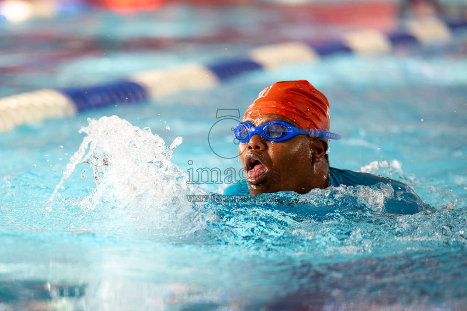 Day 2 of 20th BML Inter-school Swimming Competition 2024 held in Hulhumale', Maldives on Sunday, 13th October 2024. Photos: Ismail Thoriq / images.mv