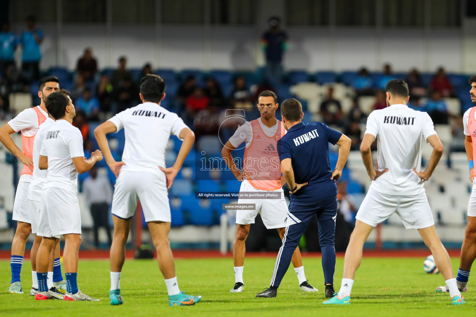 Kuwait vs India in the Final of SAFF Championship 2023 held in Sree Kanteerava Stadium, Bengaluru, India, on Tuesday, 4th July 2023. Photos: Hassan Simah / images.mv