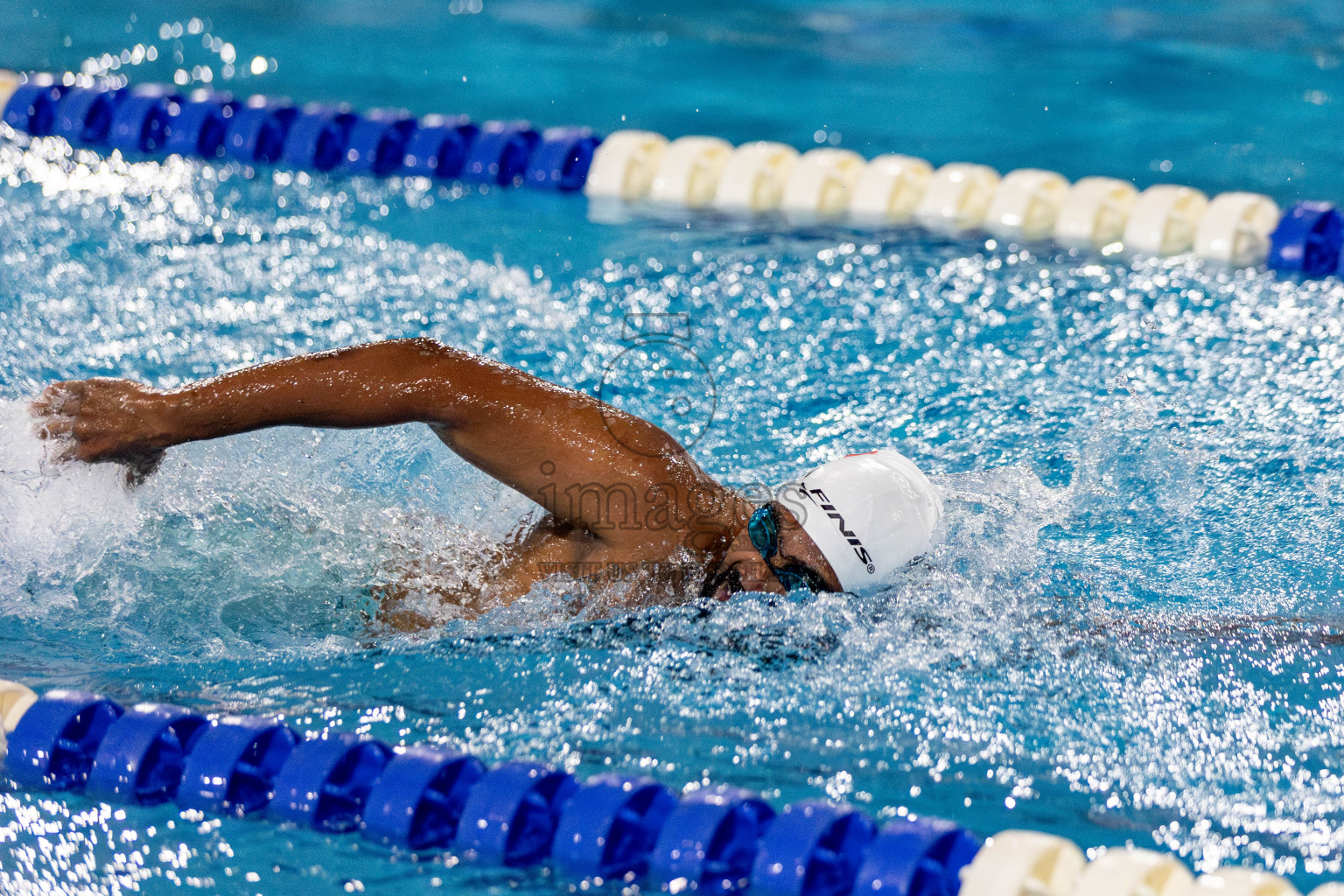 Day 2 of National Swimming Competition 2024 held in Hulhumale', Maldives on Saturday, 14th December 2024. Photos: Hassan Simah / images.mv