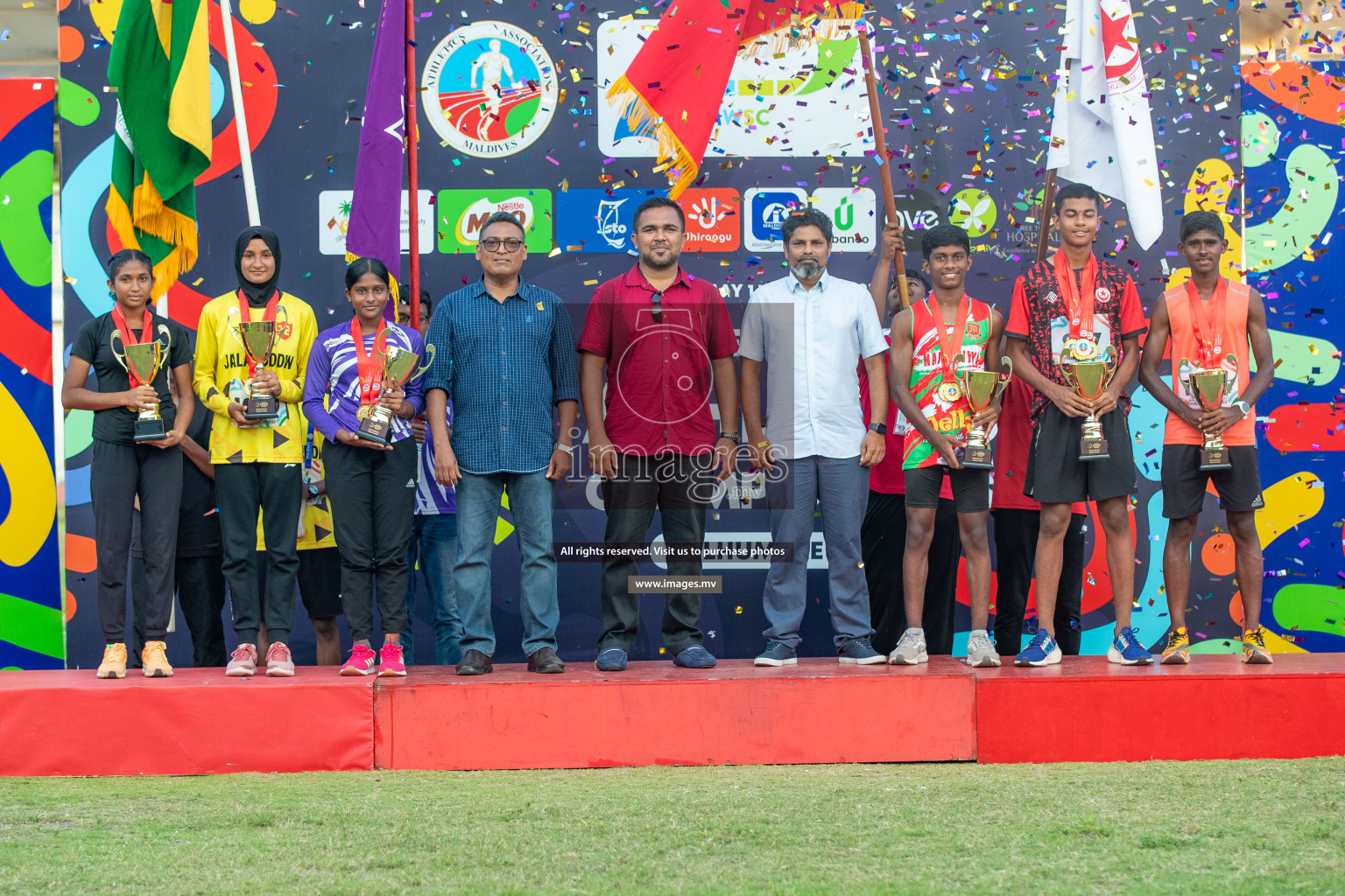 Final Day of Inter School Athletics Championship 2023 was held in Hulhumale' Running Track at Hulhumale', Maldives on Friday, 19th May 2023. Photos: Nausham Waheed / images.mv