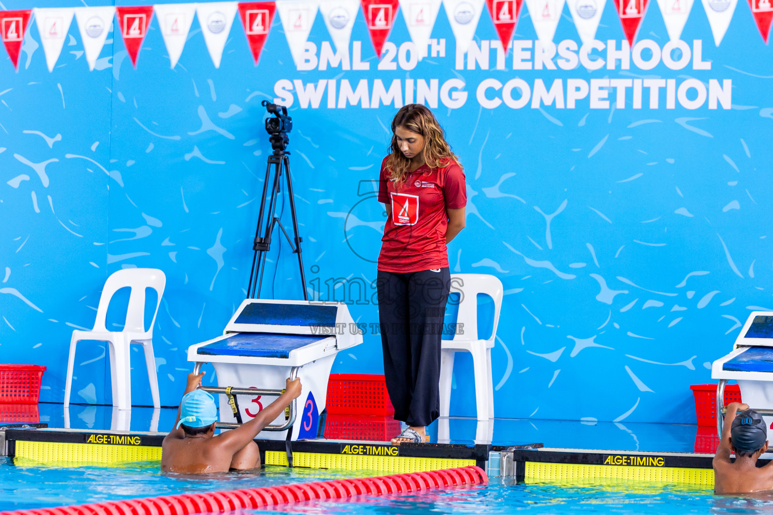 Day 2 of 20th Inter-school Swimming Competition 2024 held in Hulhumale', Maldives on Sunday, 13th October 2024. Photos: Nausham Waheed / images.mv