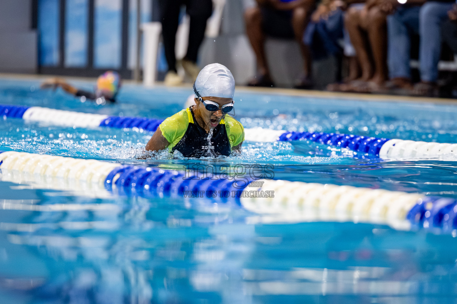 Day 5 of BML 21st Interschool Swimming Competition 2025 was held in Hulhumale' Swimming Pool, Hulhumale', Maldives on Wednesday, 15th October 2025. 
Photos: Hassan Simah / images.mv