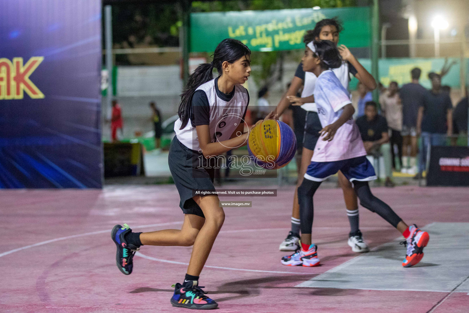 Day 5 of Slamdunk by Sosal on 16th April 2023 held in Male'. Photos: Nausham Waheed / images.mv