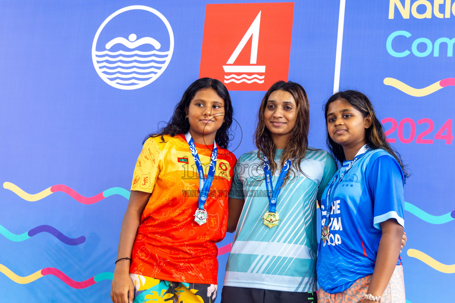 Day 7 of National Swimming Competition 2024 held in Hulhumale', Maldives on Thursday, 19th December 2024.
Photos: Ismail Thoriq / images.mv