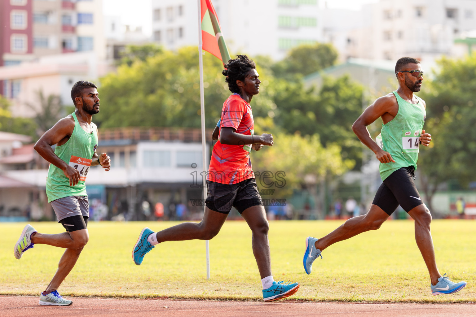 Day 1 of National Athletics Championship 2025 was held at Ekuveni Running Ground in Male', Maldives on Thursday, 14th August 2025. Photos: Hasni / images.mv