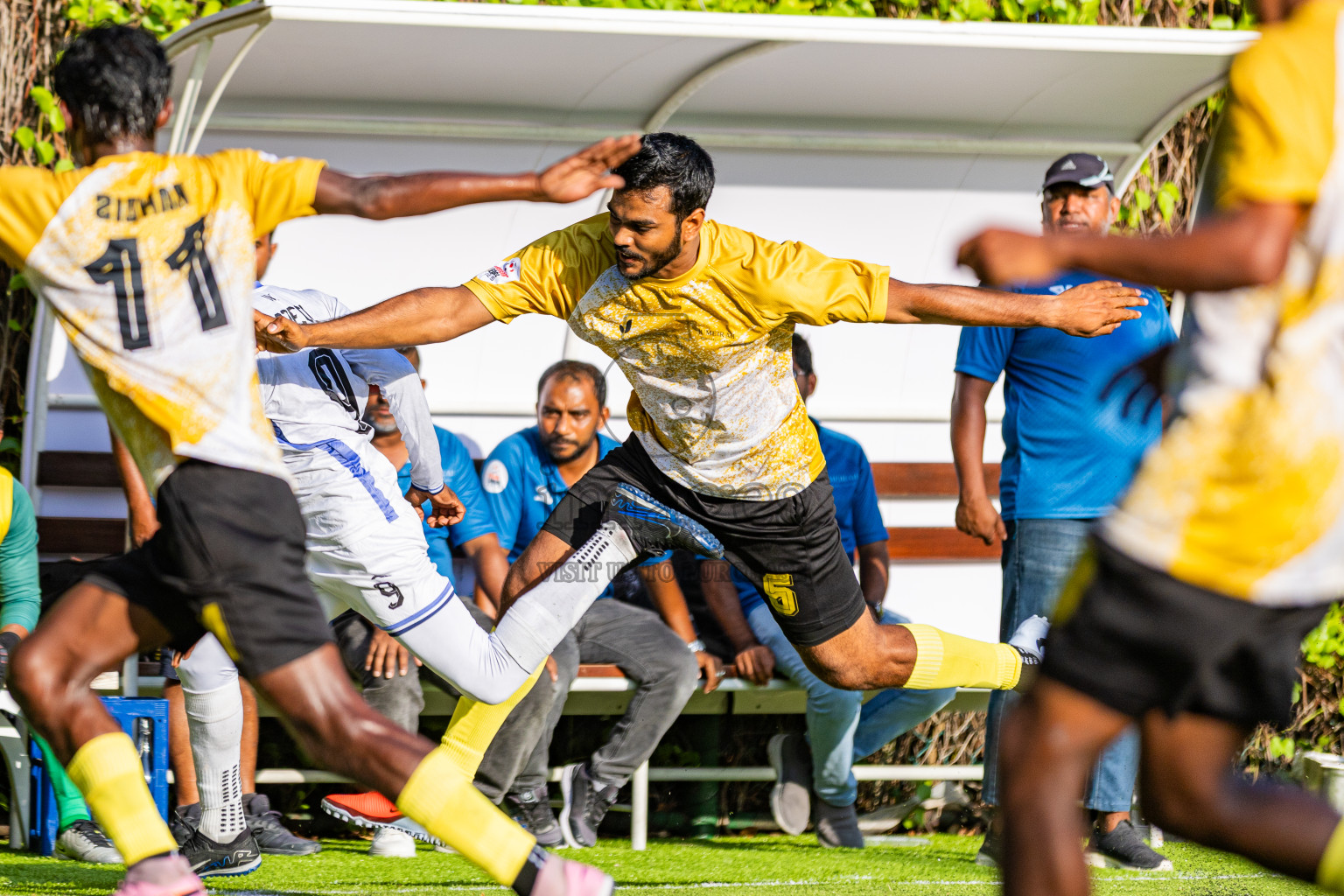 Waldorf Astoria vs Jumeirah Olhaheli in Resort Super League 2025 was held on Tuesday, 28th October 2025 in Jumeirah Olhaheli Island Maldives, Photos: Areef Adam / images.mv