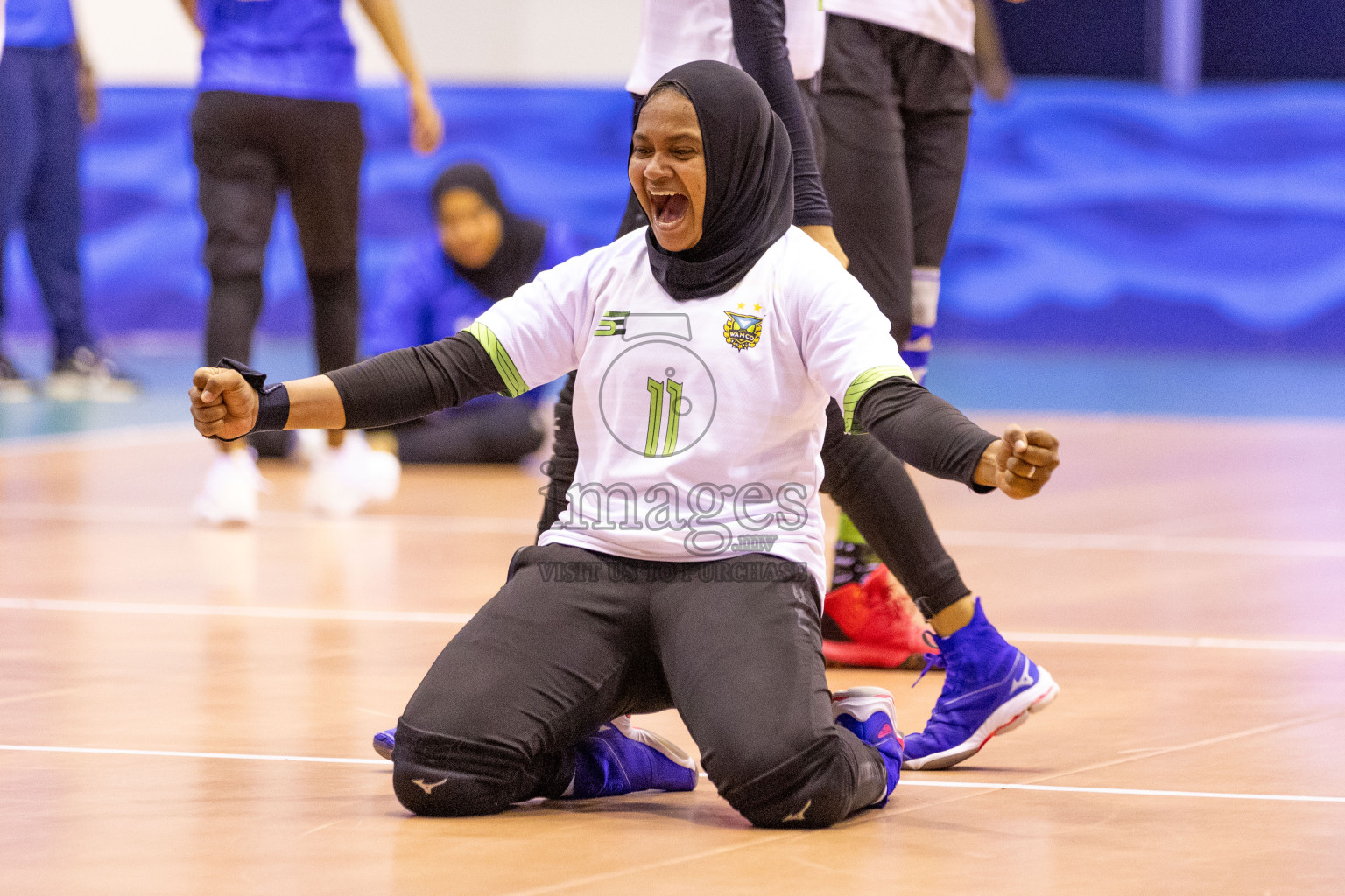 Final of Women's Division of Volleyball Association Cup 2023 held in Male', Maldives on Monday, 25th December 2023 at Social Center Indoor Hall Photos By: Nausham Waheed /images.mv