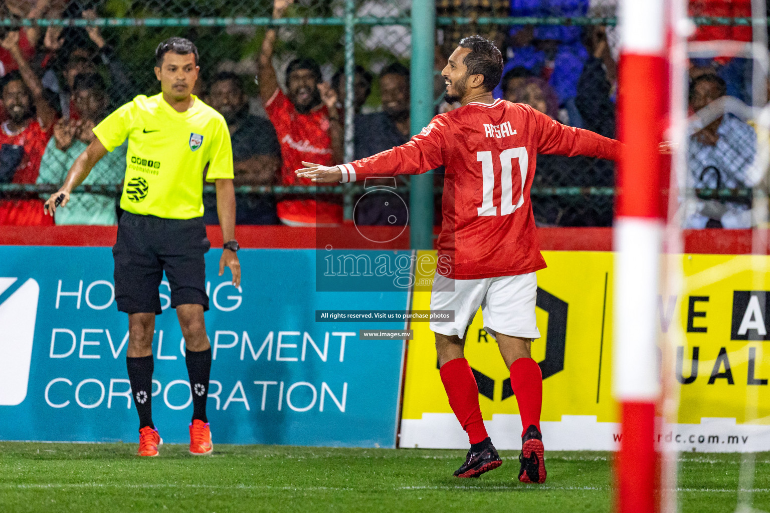 Team MCC vs Maldivian in Club Maldives Cup 2022 was held in Hulhumale', Maldives on Thursday, 13th October 2022. Photos: Ismail Thoriq/ images.mv