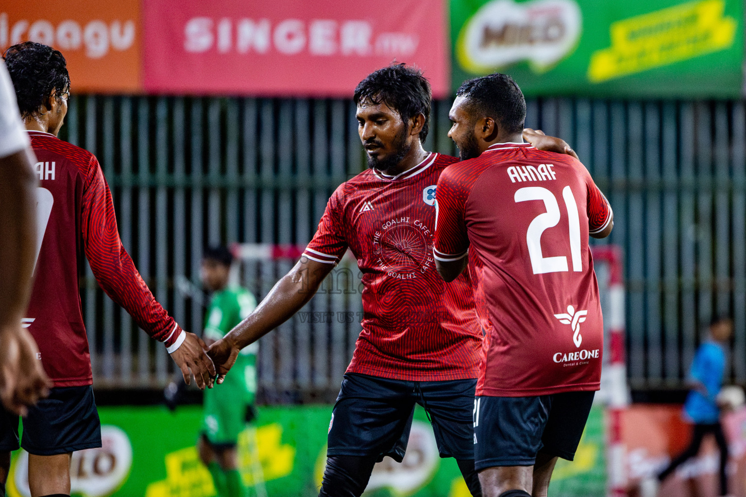 CLUB 220 vs TRADE CLUB in Club Maldives Classic 2024 held in Rehendi Futsal Ground, Hulhumale', Maldives on Thursday, 5th September 2024. Photos: Nausham Waheed / images.mv