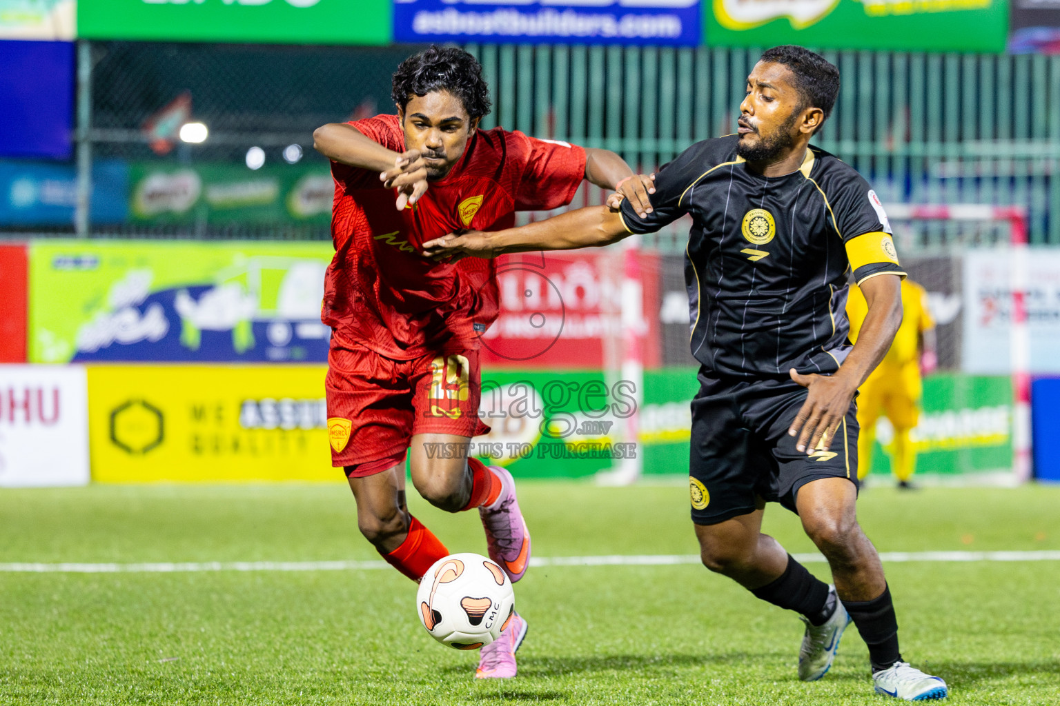 Maldivian (MSRC) vs Prison Club in Day 5 of Club Maldives Cup 2025 was held in Rehendhi Futsal Ground, Hulhumale', Maldives on Friday, 3rd October 2025.
Photos: Ismail Thoriq / images.mv