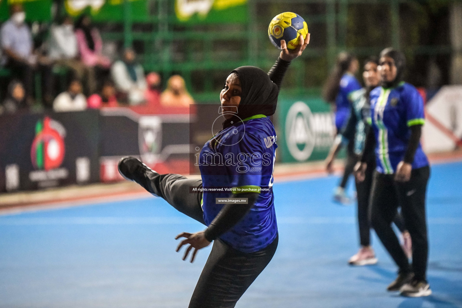 Day 8 of Milo 6th Inter Office Handball Tournament 2022 - Photos by Nausham Waheed